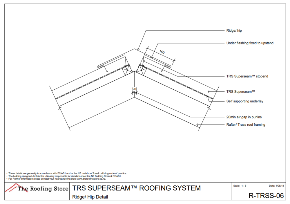 The Roofing Trs Super Seam Steel, Corrugated Metal Roof Specifications Pdf