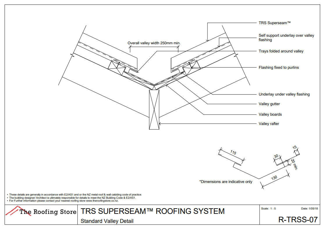 TRS Super Seam Steel Roofing and Cladding New Zealand The Roofing