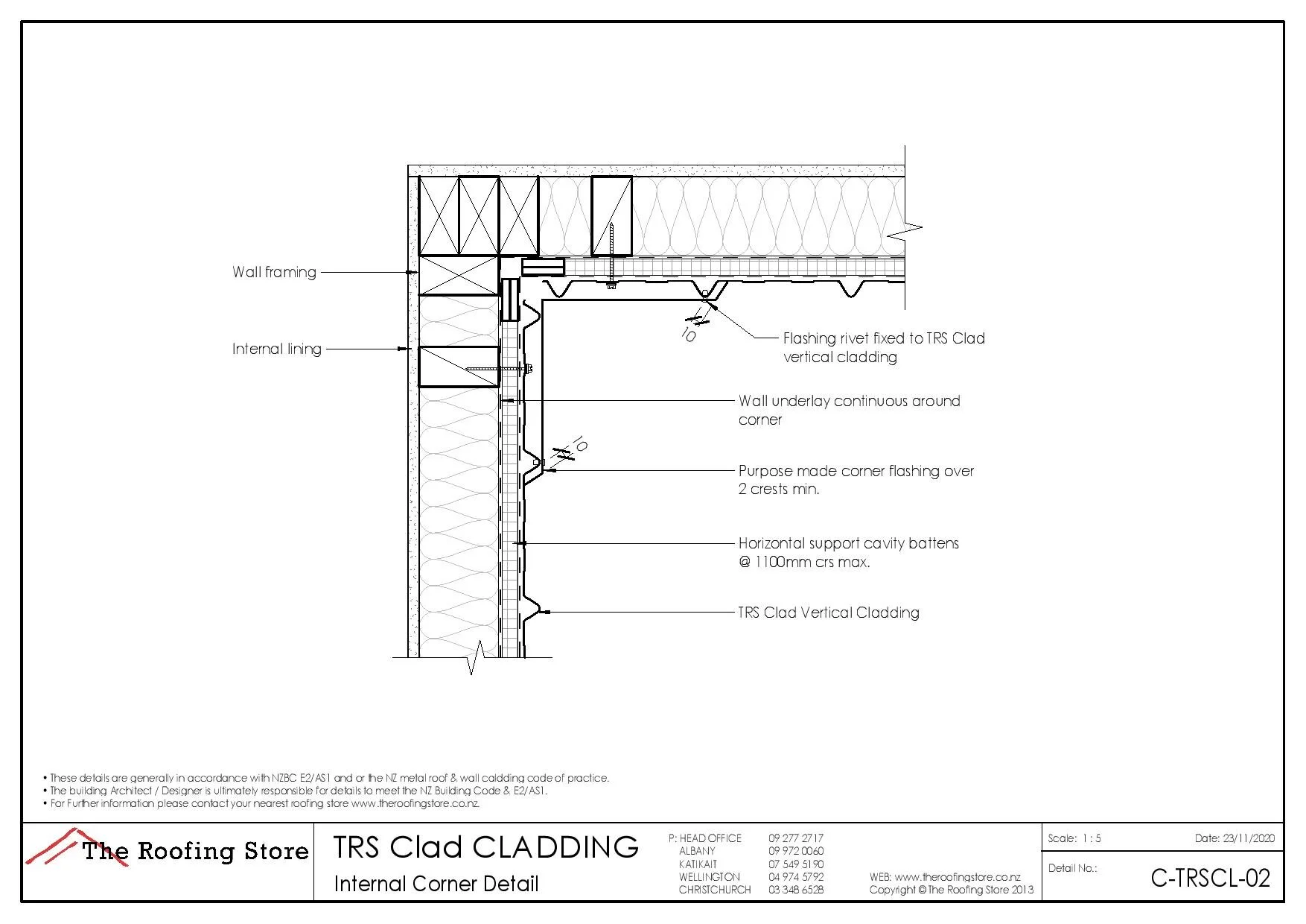The Roofing StoreTRS Clad details
