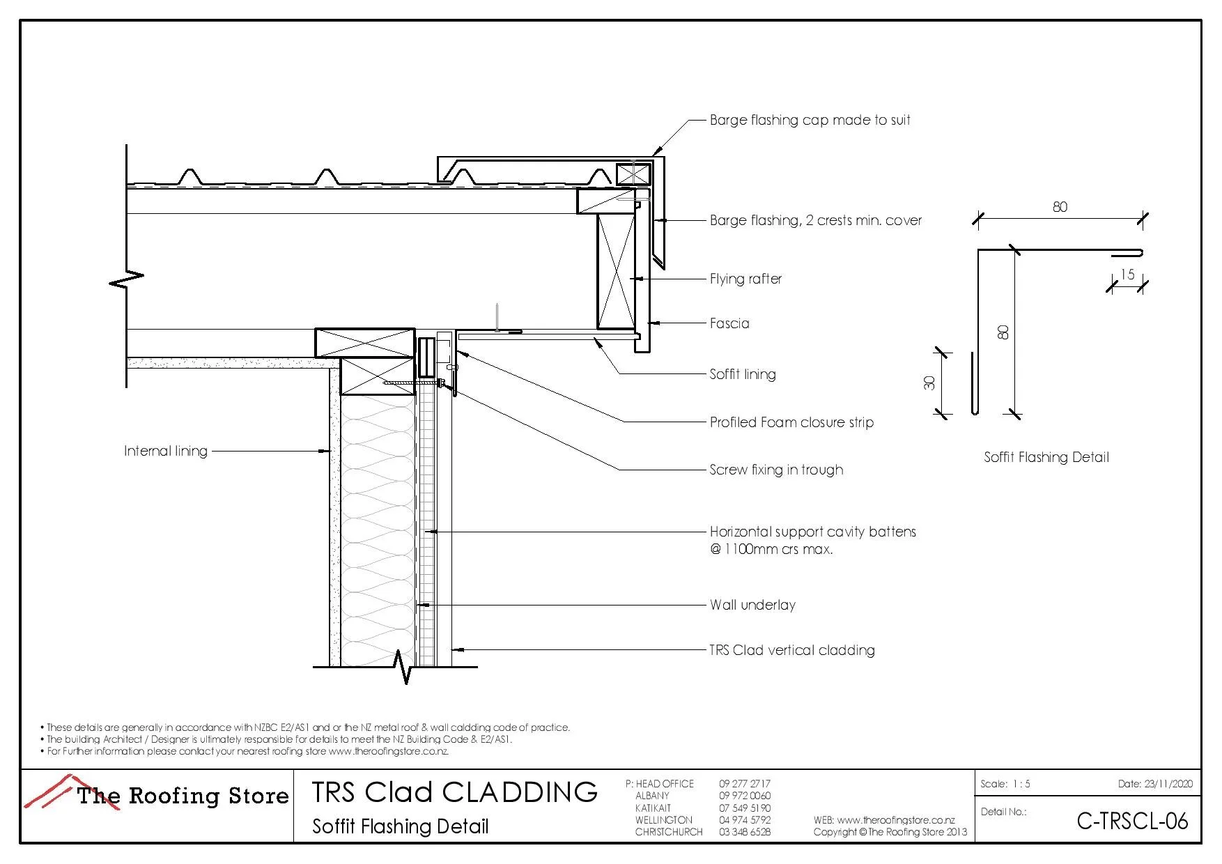 The Roofing StoreTRS Clad details
