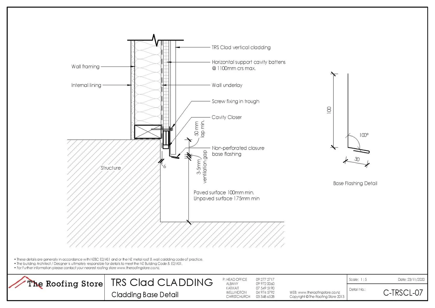 The Roofing Store-TRS Clad details