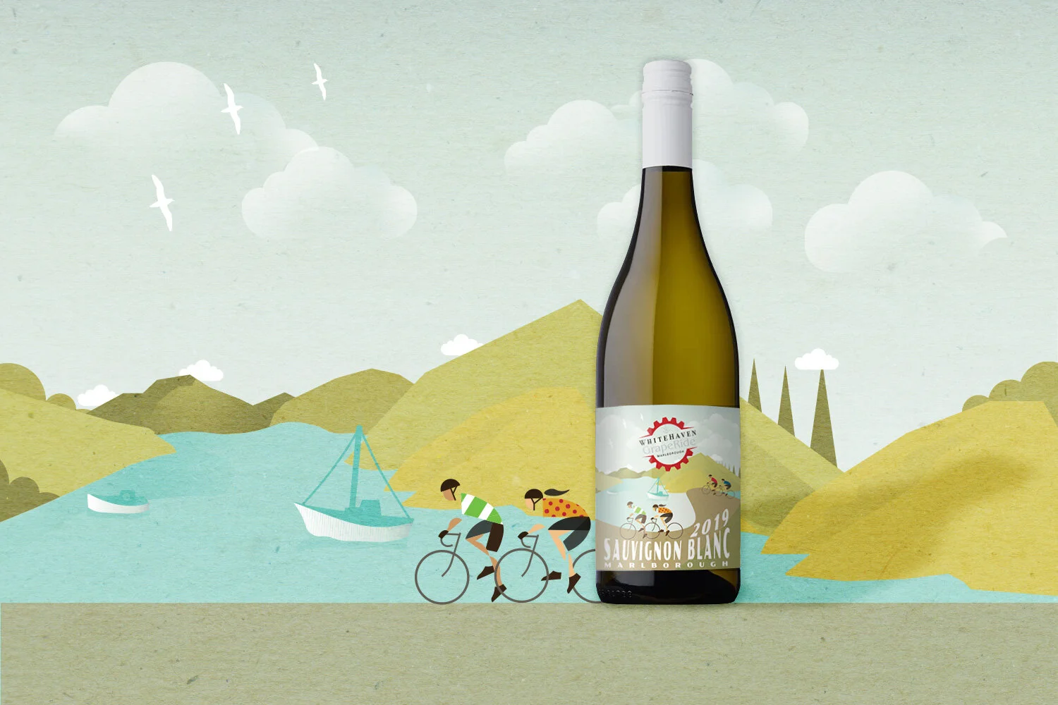 Whitehaven Wines - GrapeRide  Wine Label