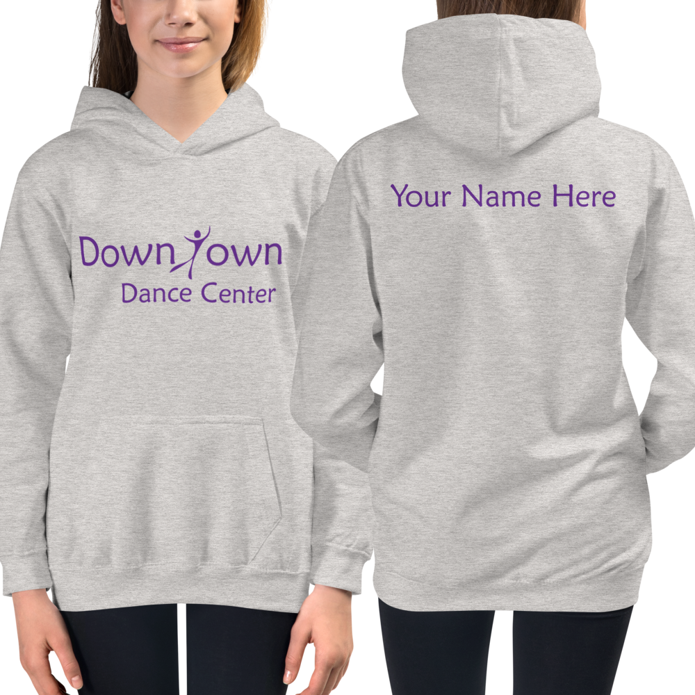 CUSTOM Back - Youth Hoodie - DDC Logo - 3 Colors $44.95
