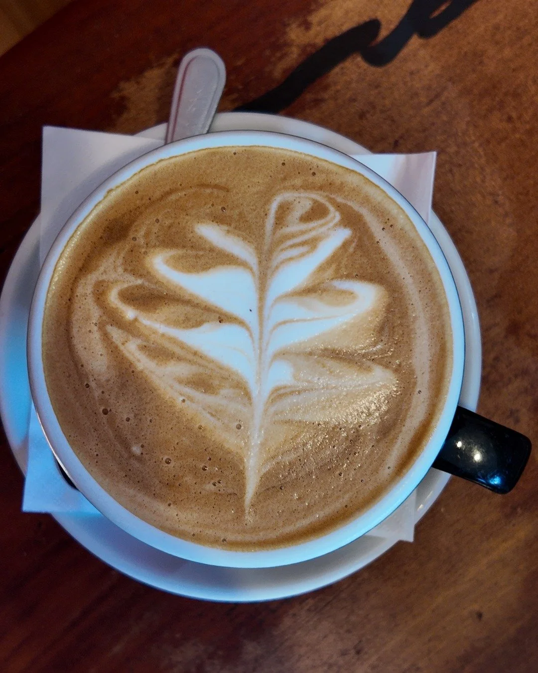 Some coffees just look too good not to share.

Smooth, creamy, and poured with care. This is the kind of cup that makes you slow down and take a proper break. No rush, just a really good coffee done right.

Are you a one coffee a day person, or do yo