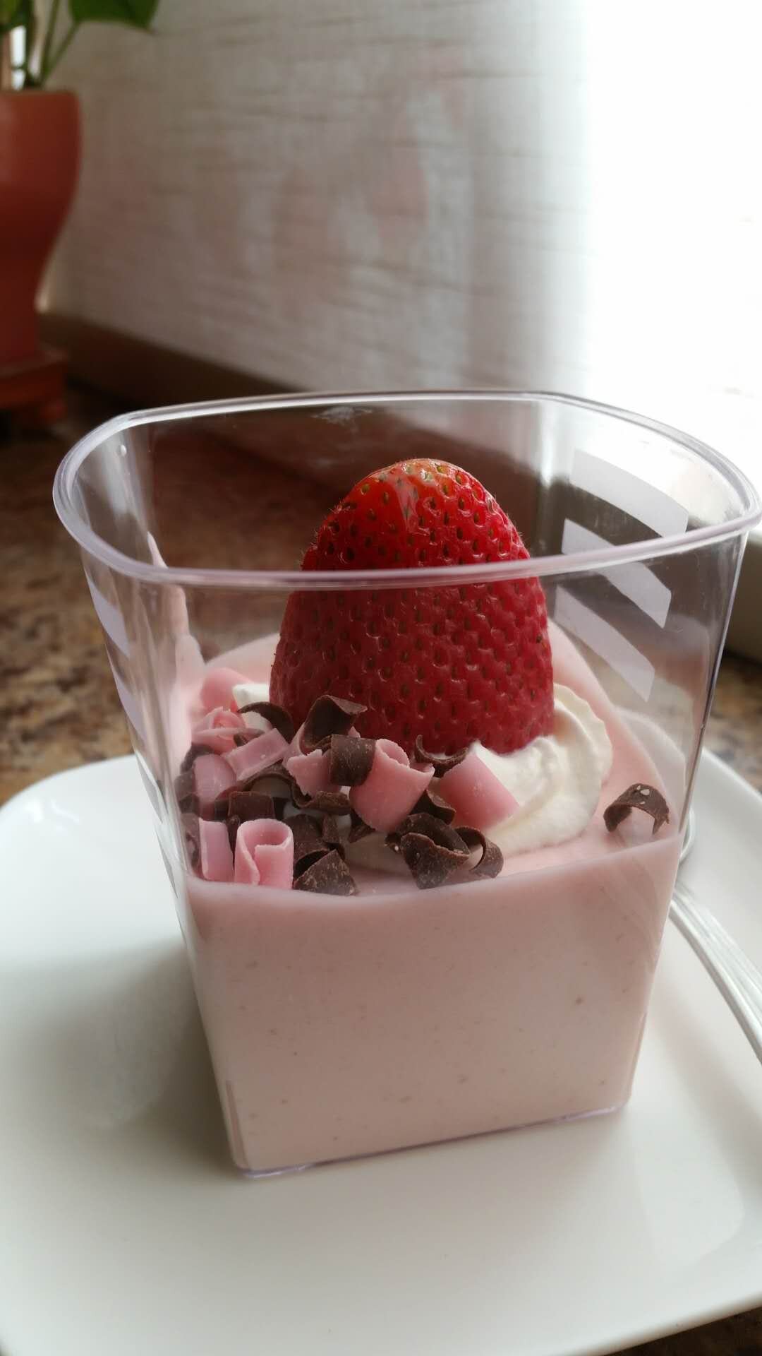 Strawberry Mousse Cup
