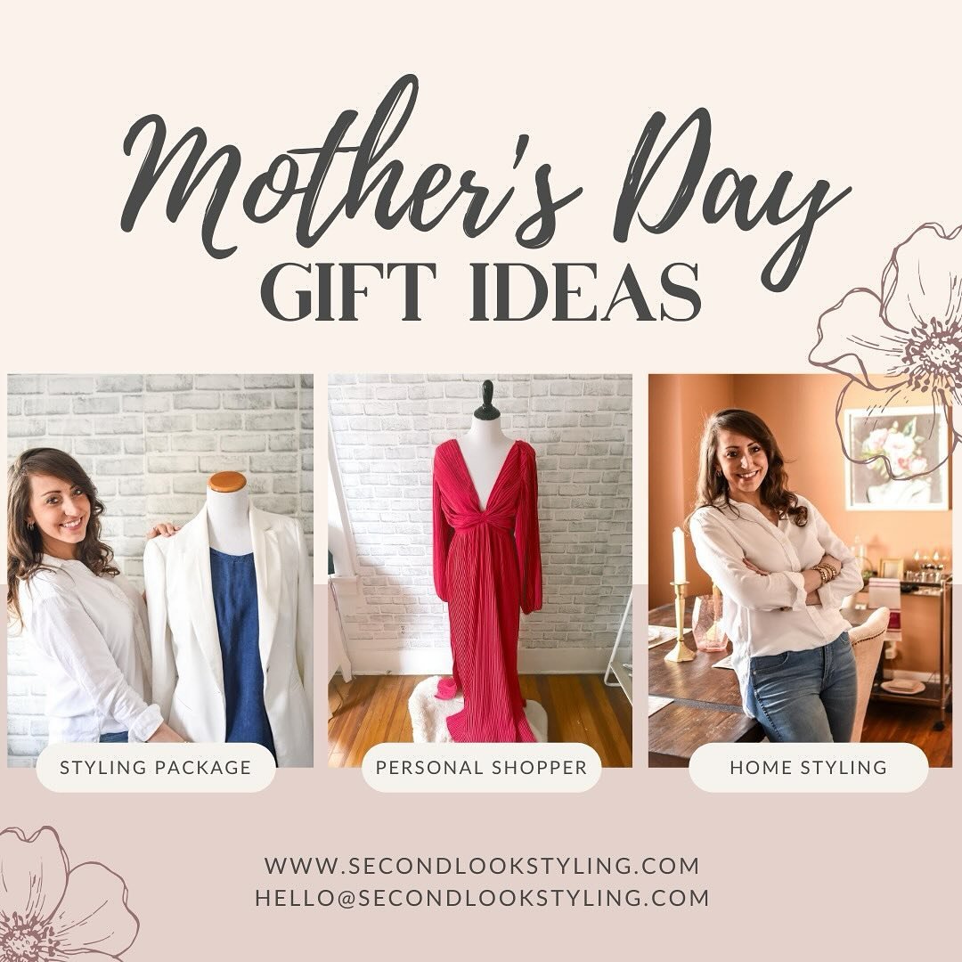 Looking for a gift you can&rsquo;t grab on a shelf? 

For that special someone in your life this #mothersday , book them a style and/or wardrobe consult. Let me fill her closet with items that make her feel GREAT about her look! 

Has she been lookin