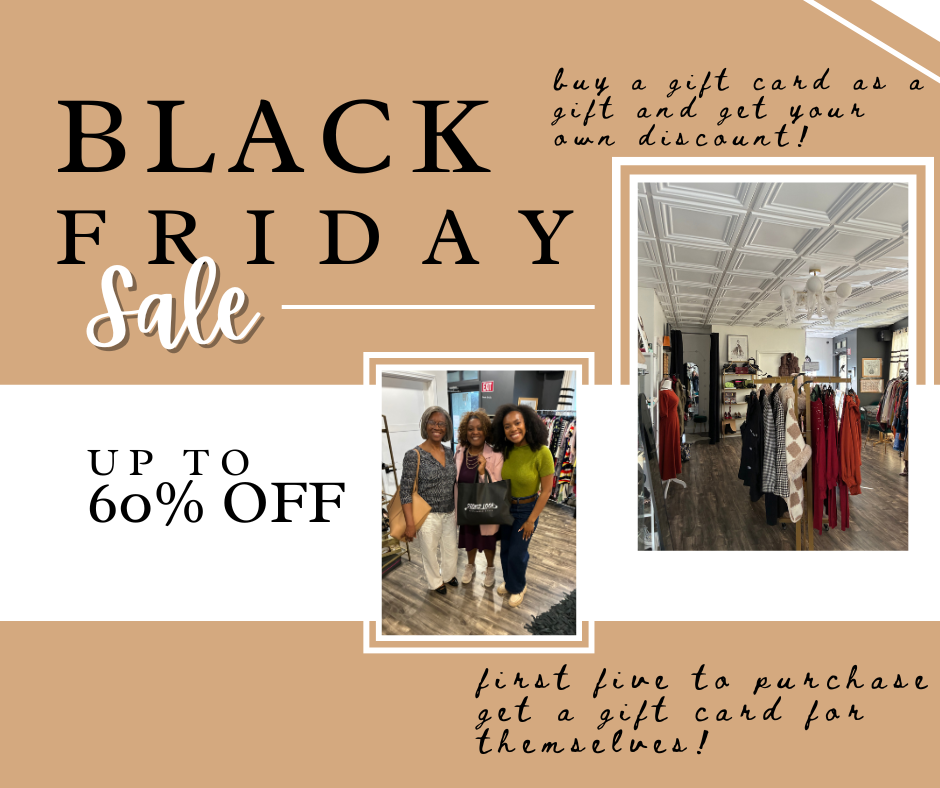 Black Friday at Second Look Boutique!