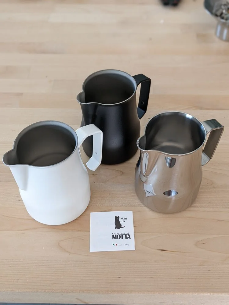  The newly arrived Motta Milk Pitchers! 
