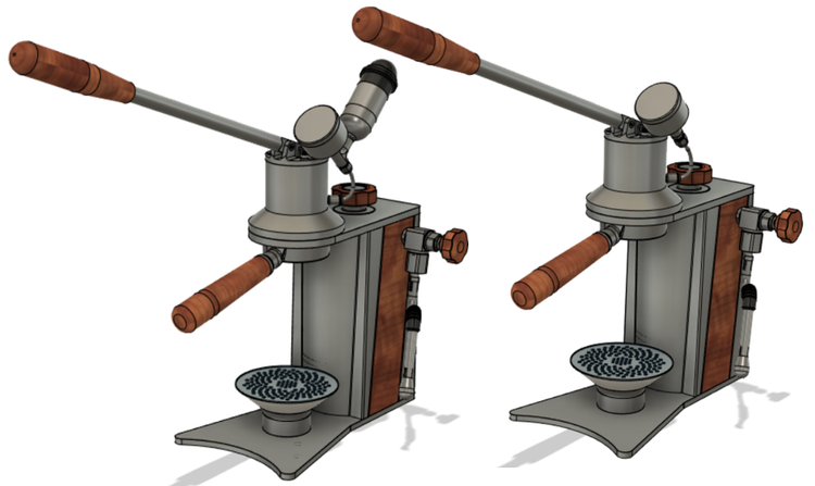 Isometric Views of pressure gauge and transducer.