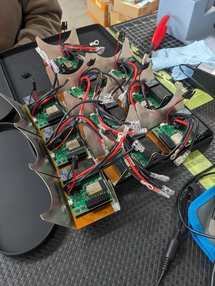  PCB prep. We’ve got 2 awesome sub assembly techs that always stay on top part prep before final build. 