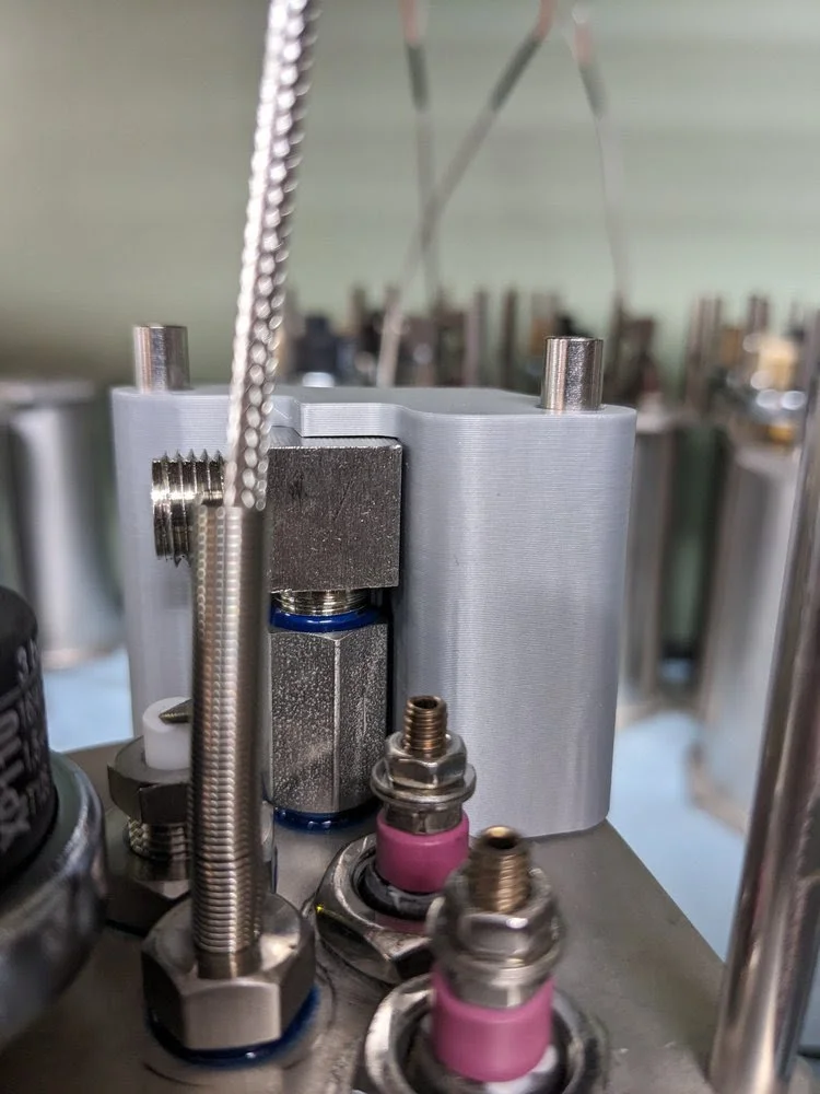  In spec part with correct angle and height. This will make grouphead installation easier for techs with improved alignment and consistency. 