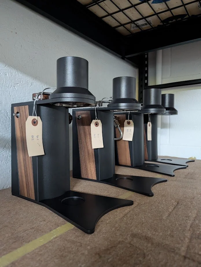 Machines awaiting 2nd QC and temp dial bonding