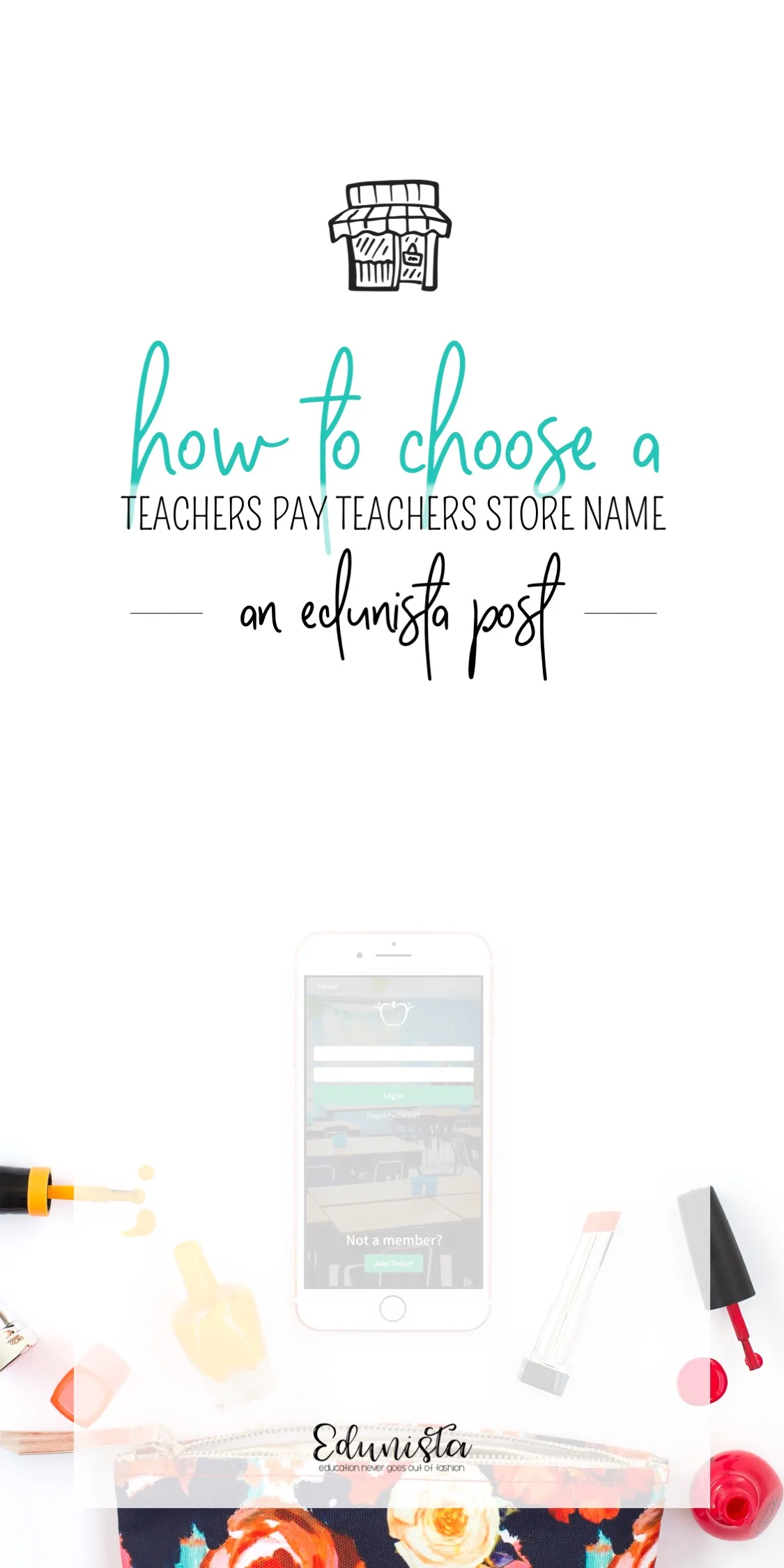 I've been wanting to start a teacher blog & TpT store forever but never knew how. I was so lost in naming my Teachers Pay Teachers store but this blog post is amazing! So helpful!