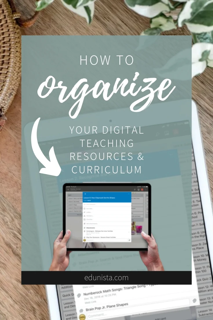 Are you struggling with how to organize all of your digital teaching resources? Check out how we organize our curriculum using Trello, a free online list-making application that not only made it easy to store the digital resources that we have come to love in one place, but also a quick and easy place to organize the team's notes on specific lessons.