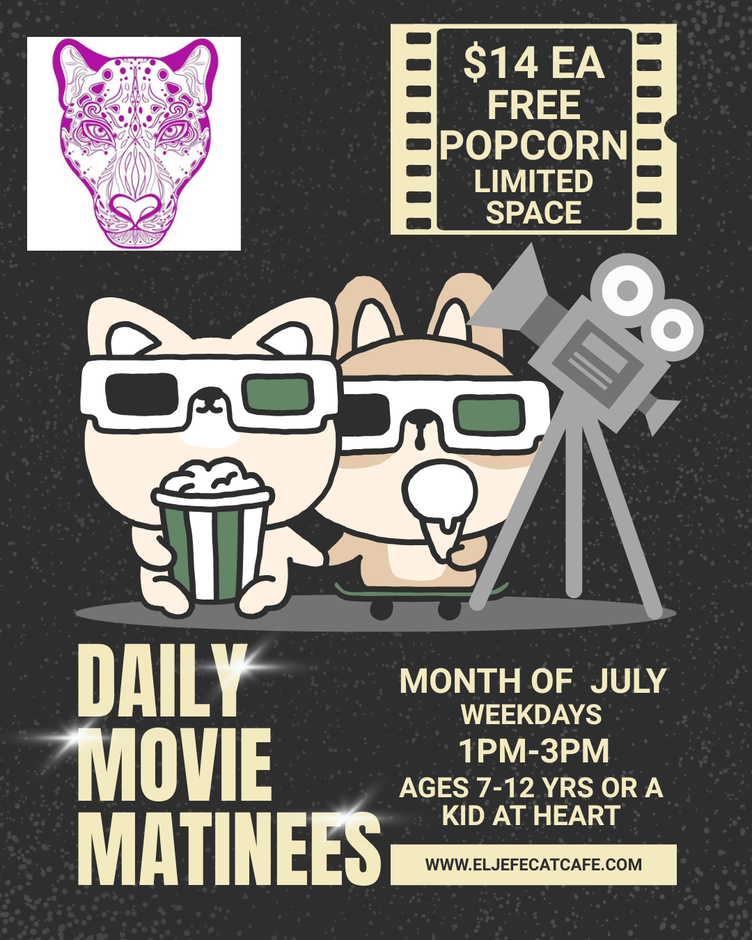 July Matinee Movies