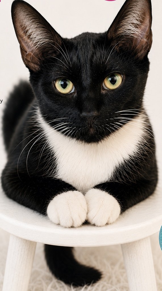 Leonard Nemeowy - Male 2 Yr Black Tuxedo DSH