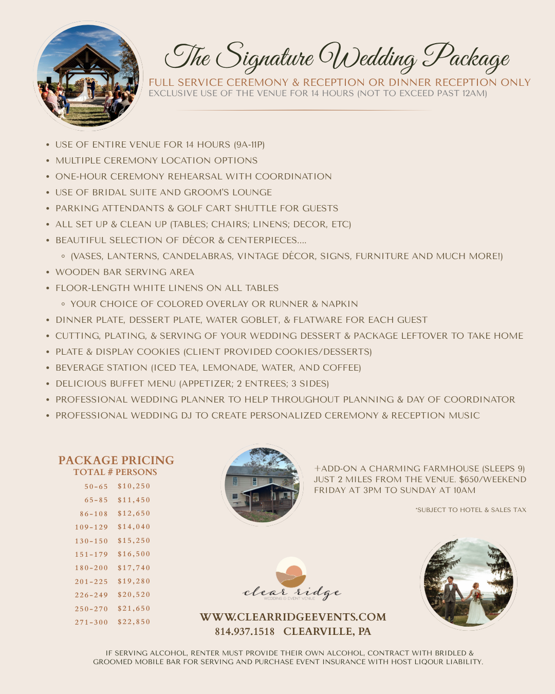 Wedding package