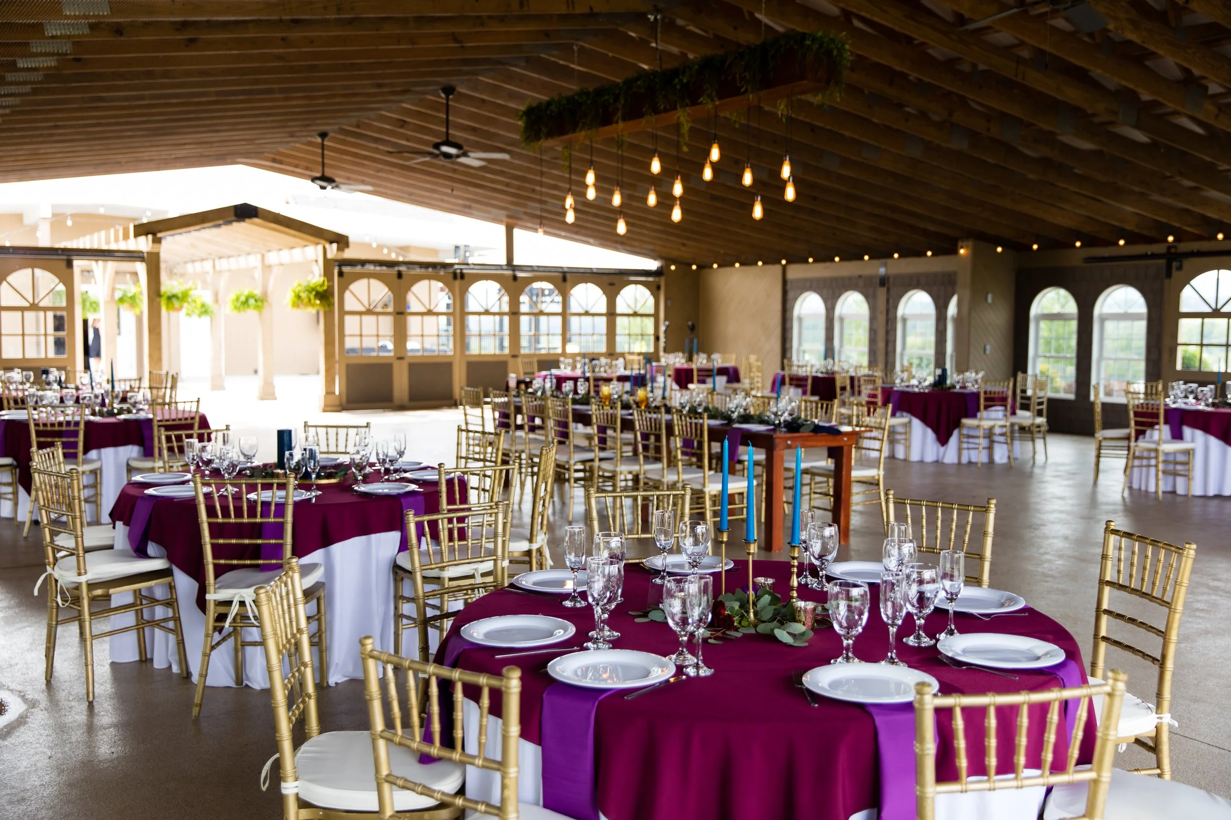 Wedding Venue tables and chairs