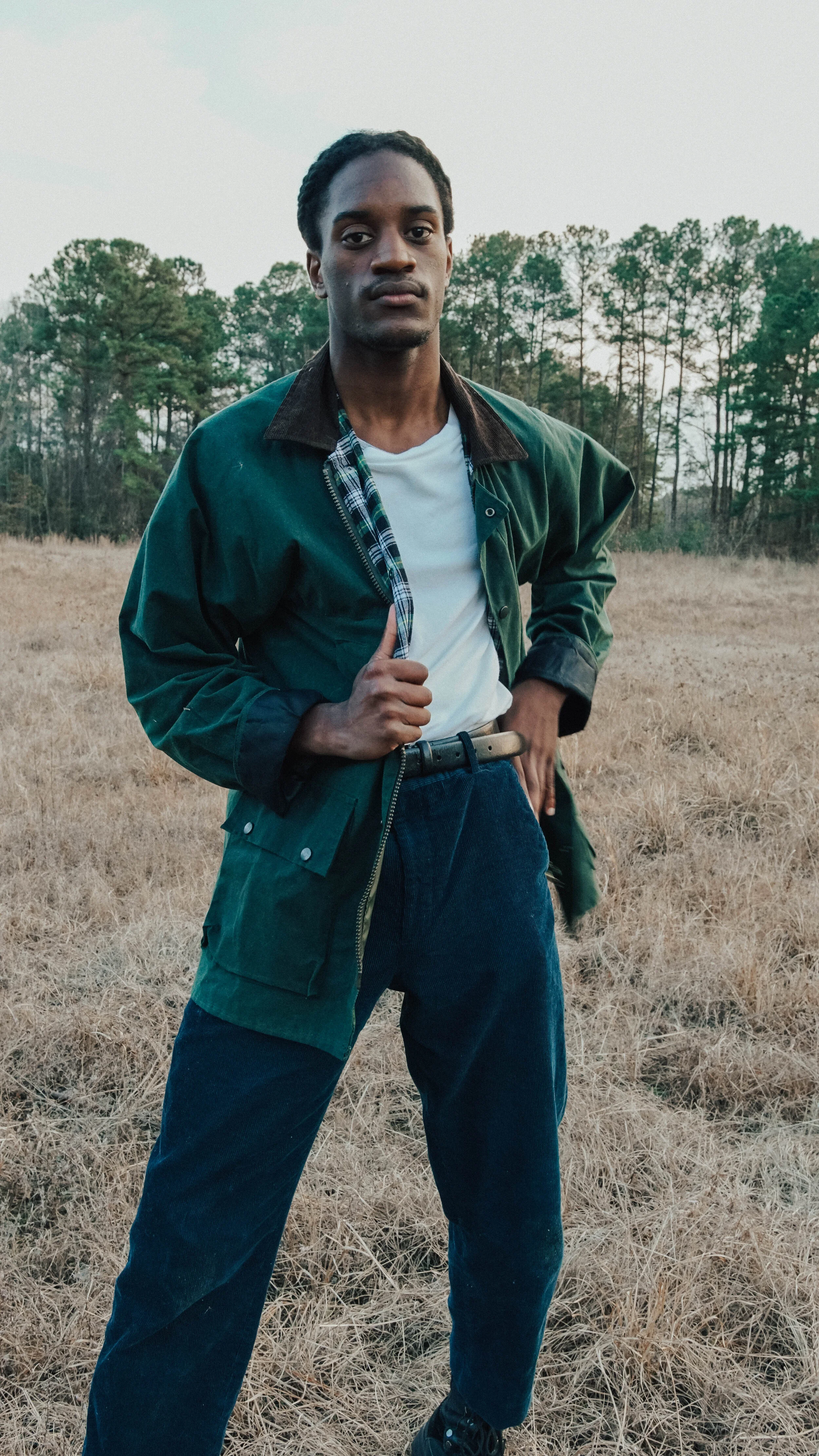  Model: Brandon Thompson  Stylist and Photographer: Georgia Roberts-VanNewkirk 