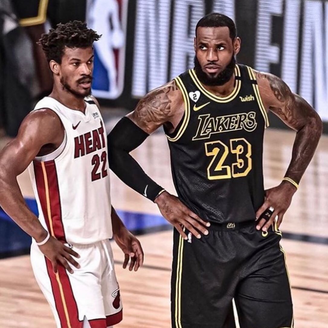 Can @jimmybutler force a Game 7 or will @kingjames bring a 17th @nba Championship to the @lakers? 

Game 6 of the @nba finals is tonight! 

#loveforthesport #miamiheat #lakers #lebronjames #jimmybutler #nba #nbafinals #bubble #championship #heat #lak