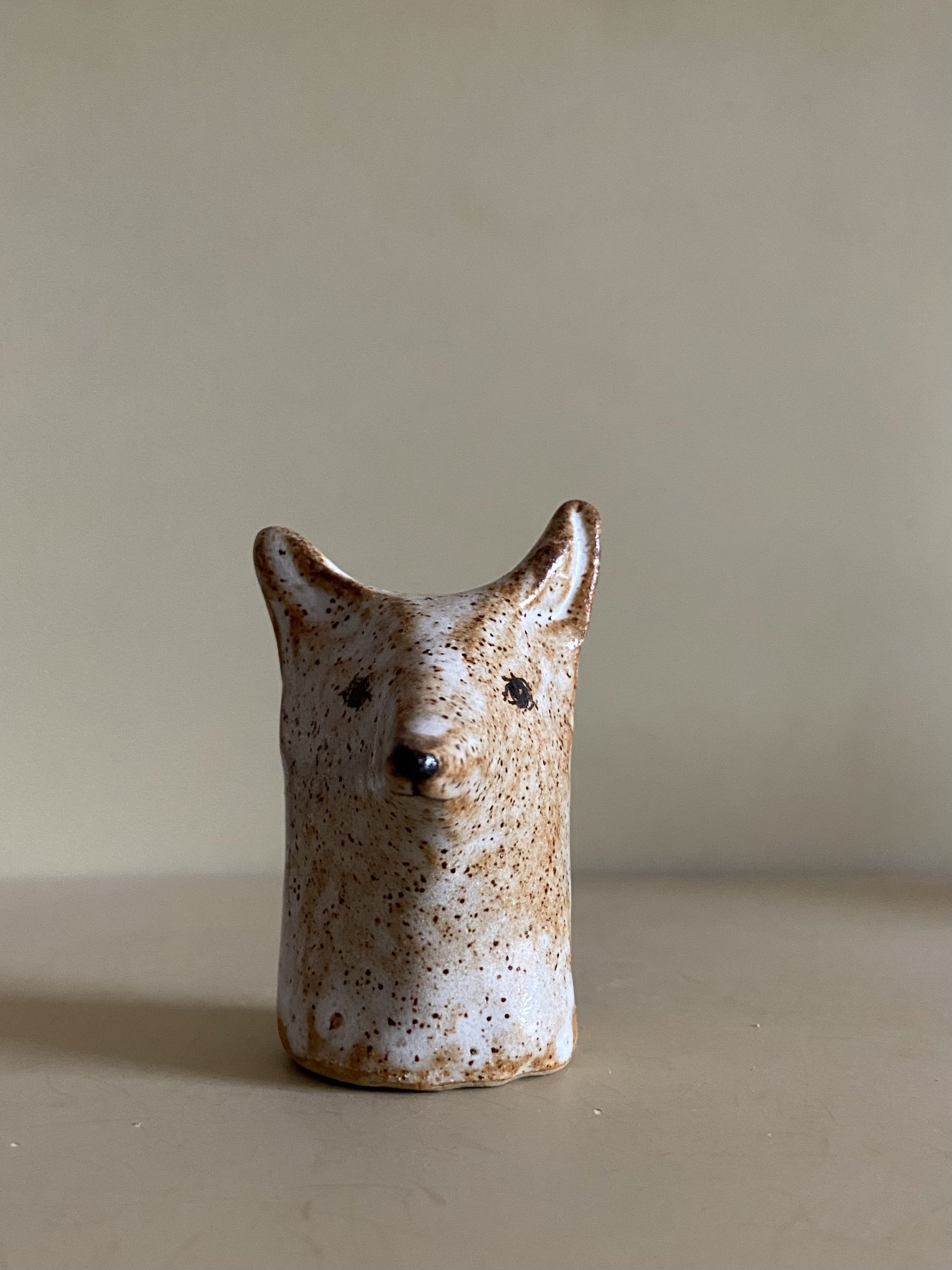 Handmade fox  ornaments by Charlotte Salt