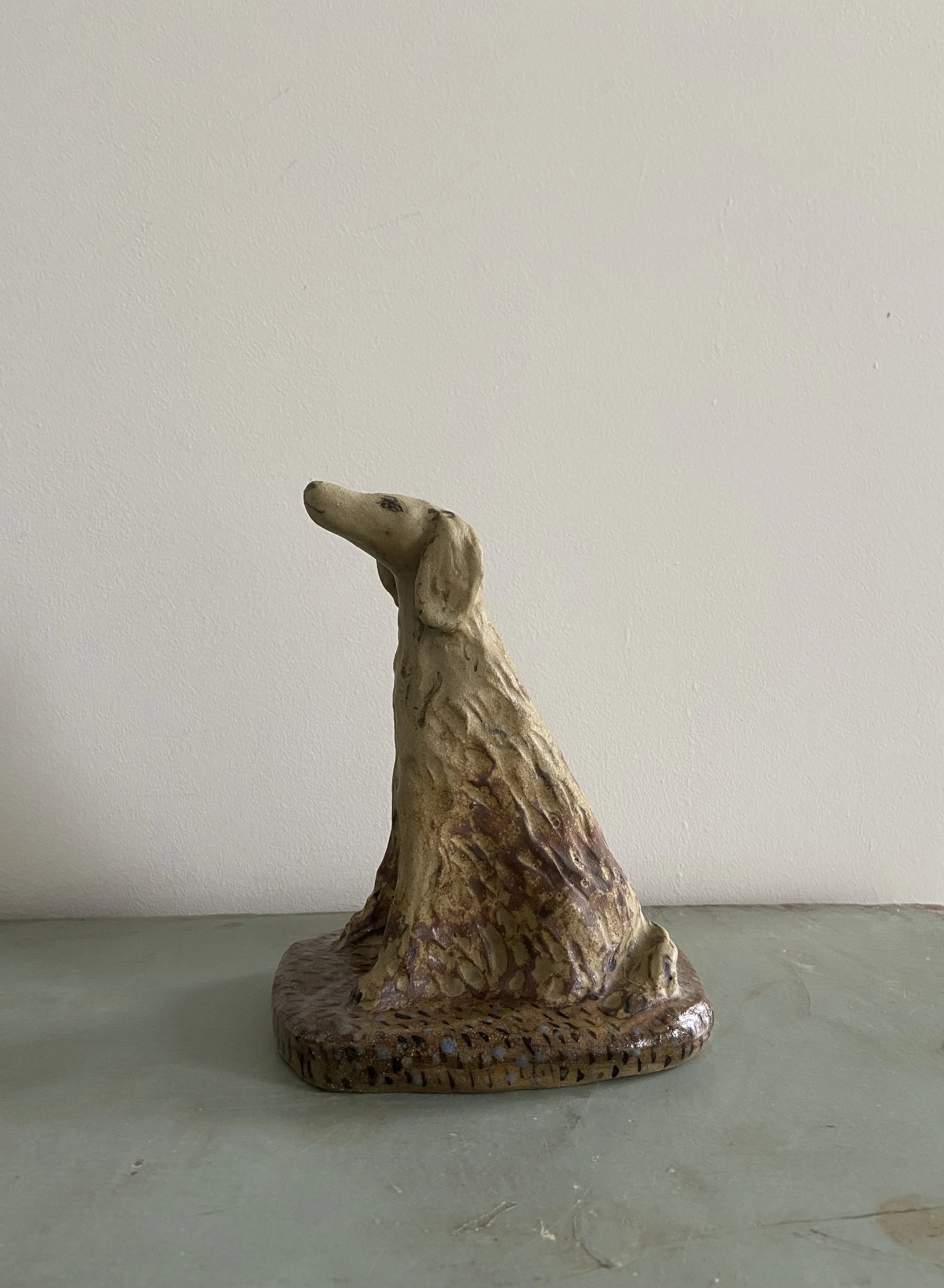 ceramic dogs by Charlotte Salt