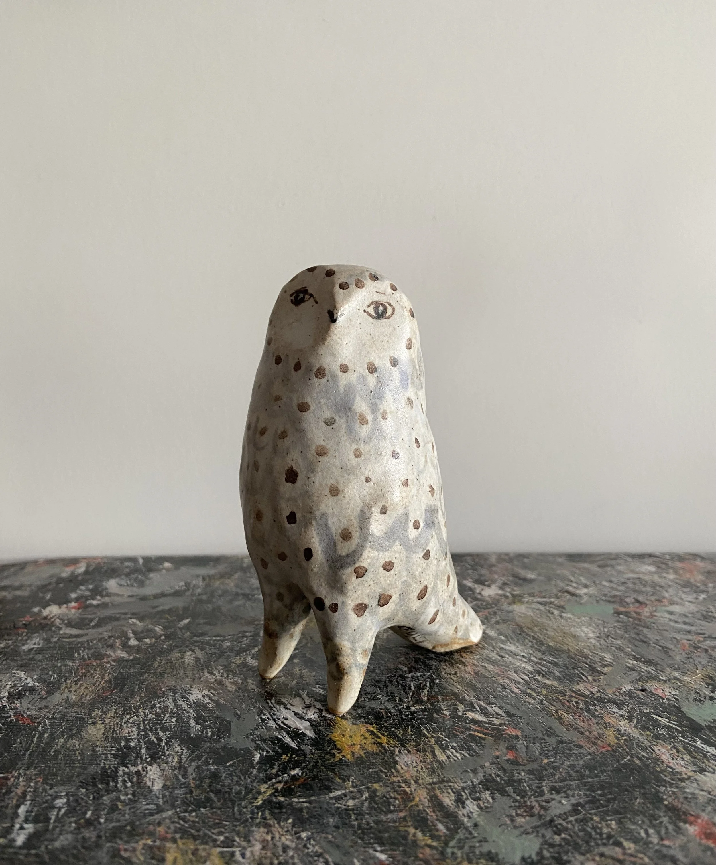 Ceramic owl by Charlotte Salt