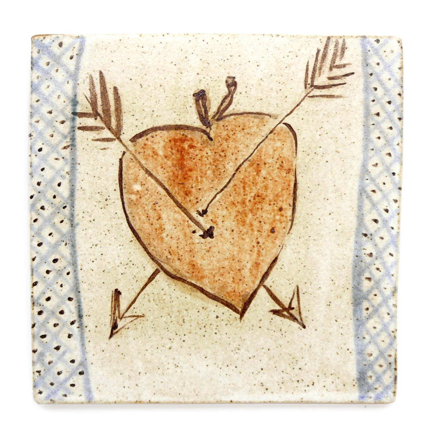 Tapestry Crossed Arrows Through the Heart Cutout2.JPG