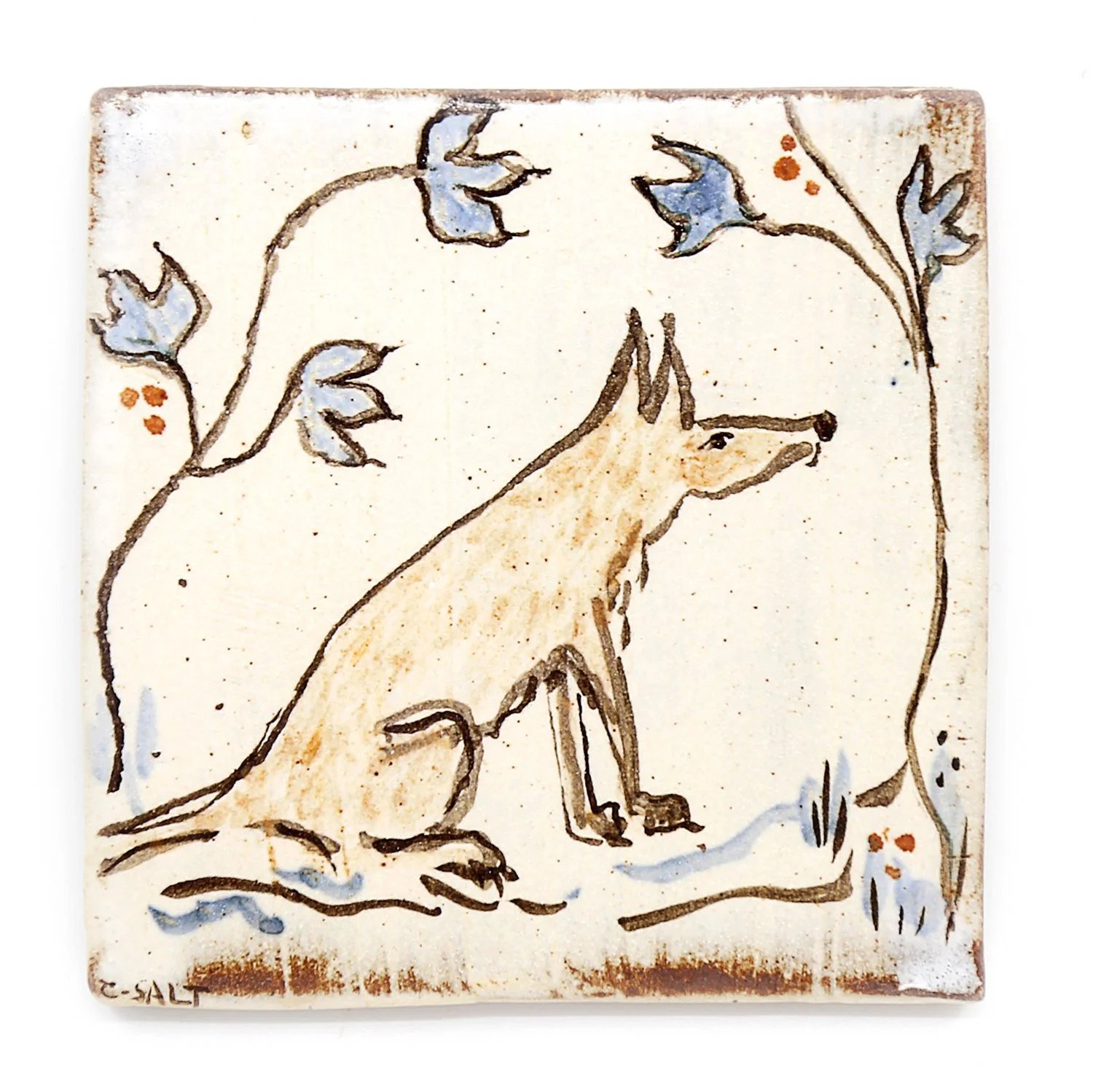 Tapestry Fox and Flowers Cutout2.JPG