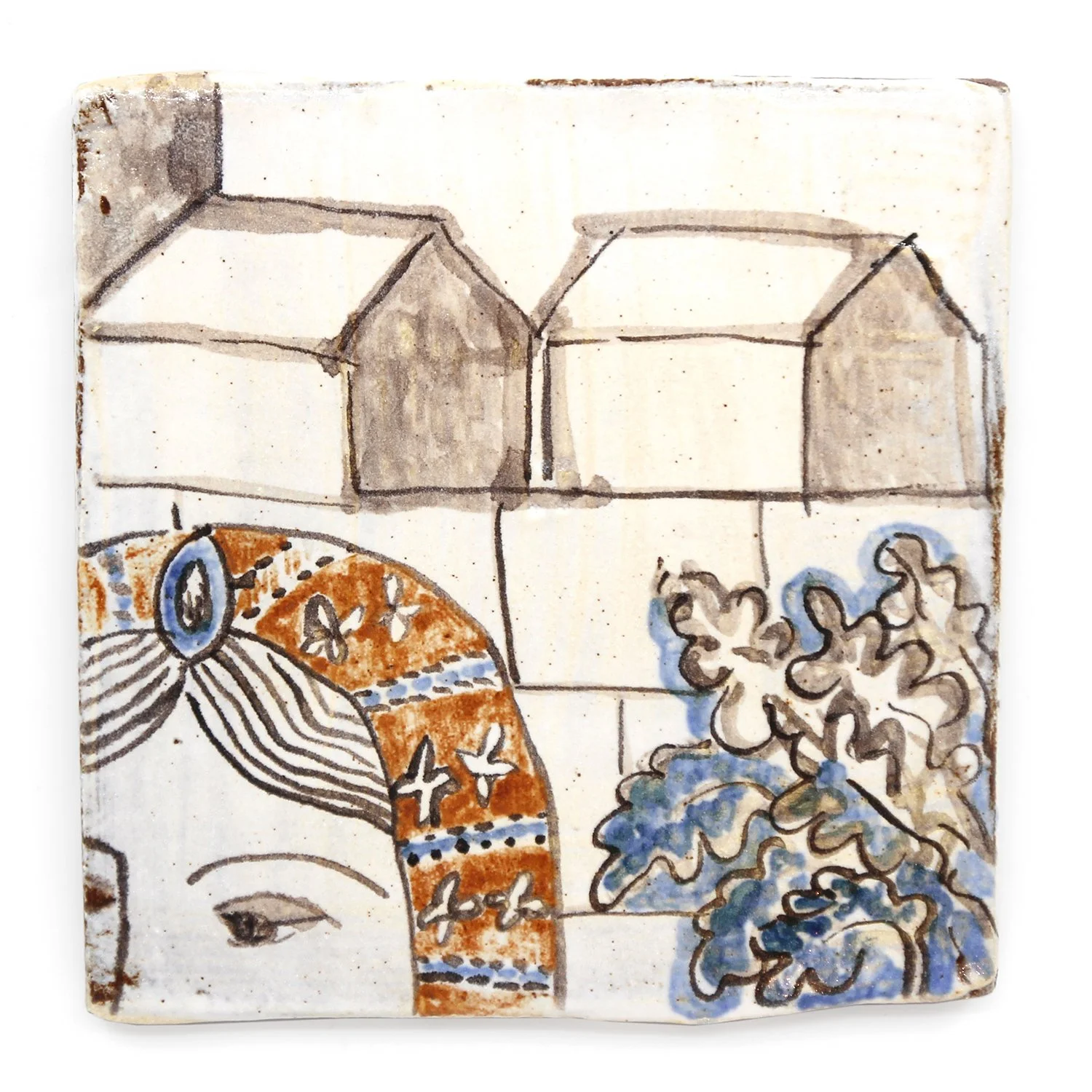 Tapestry Lady by the castle wall Cutout2.JPG