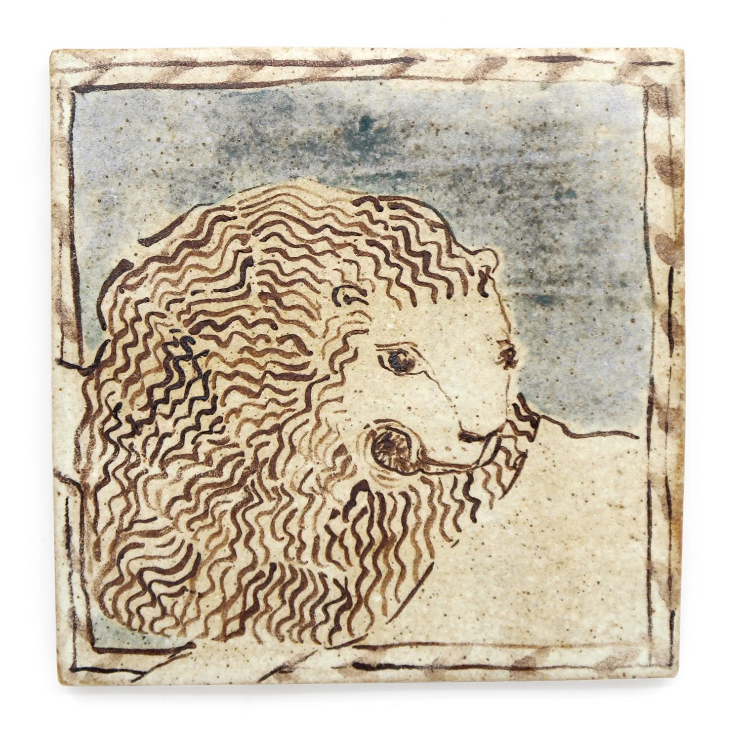 Tapestry Snarling Lion I Cutout2.JPG