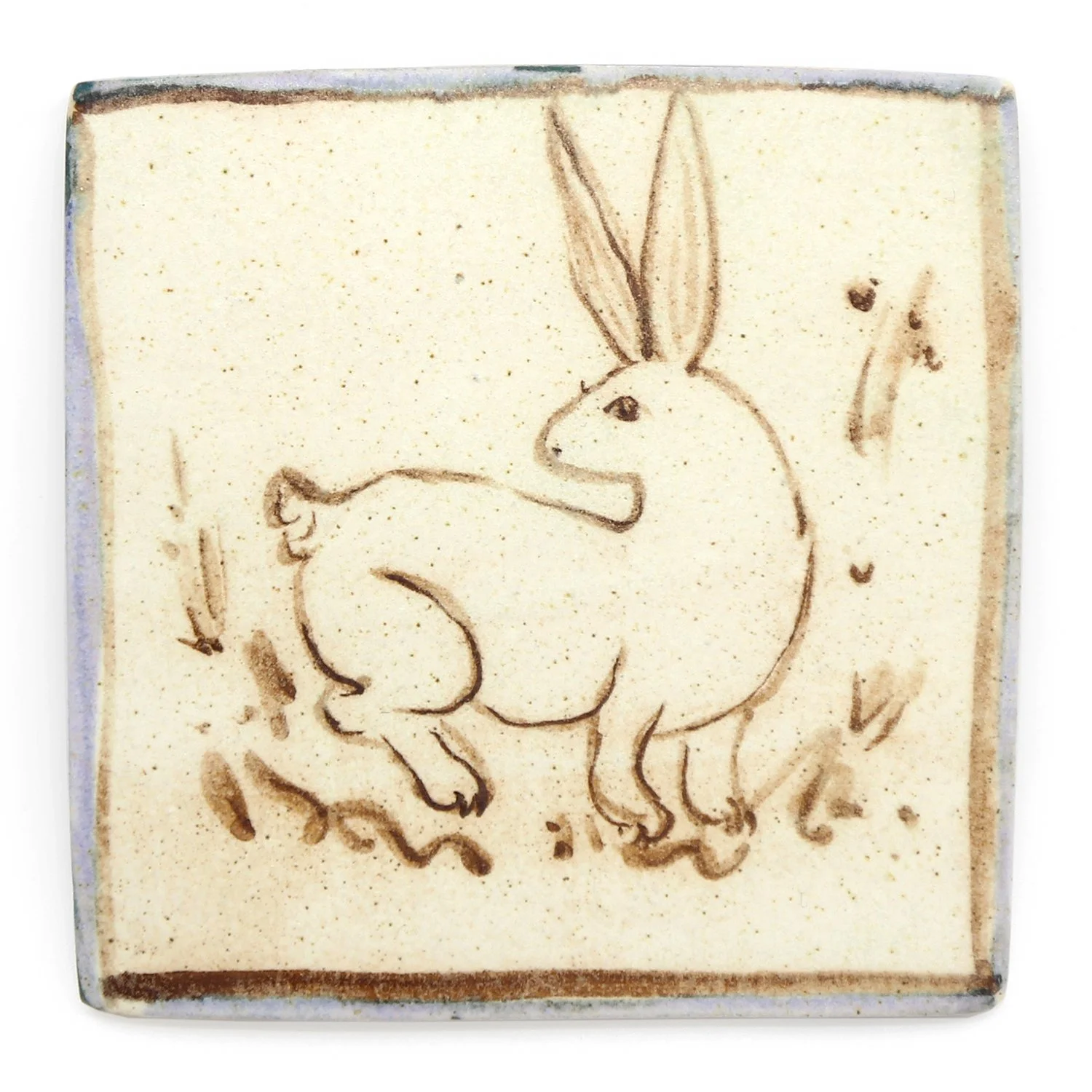 Tapestry White Rabbit Looking back Cutout2.JPG