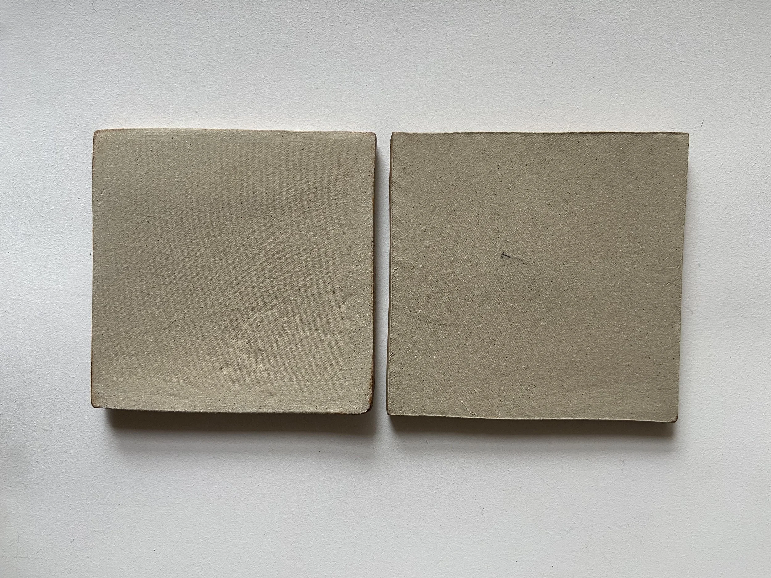 Handmade ceramic tiles by Charlotte Salt