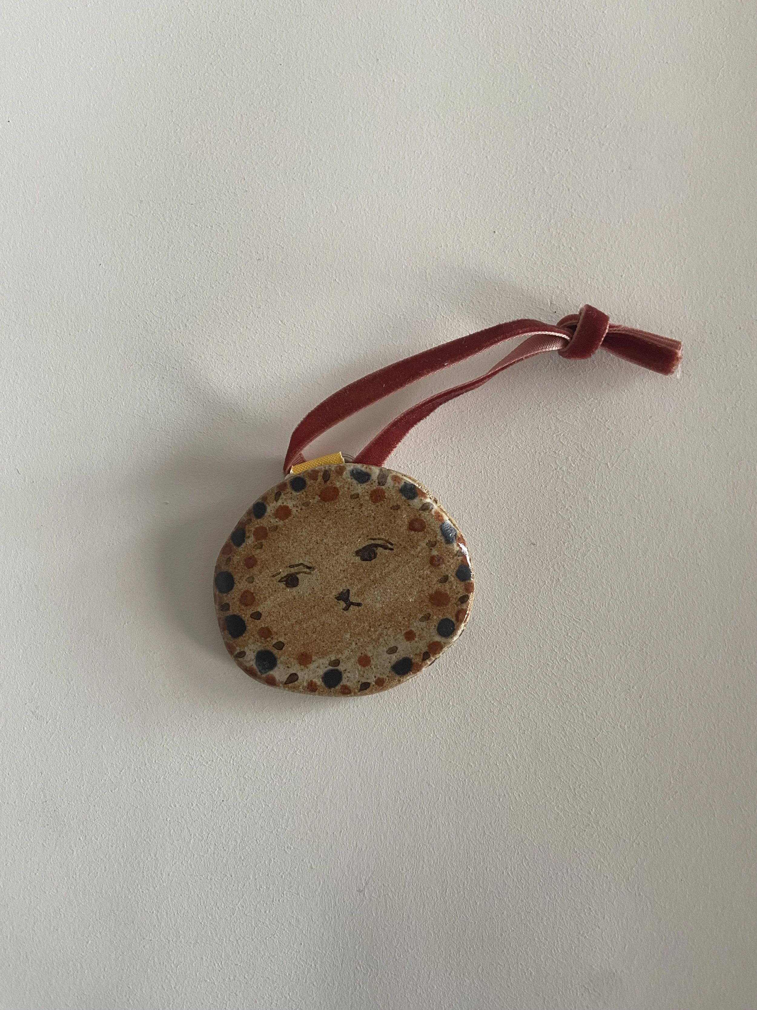 handmade ceramic decorations by Charlotte Salt