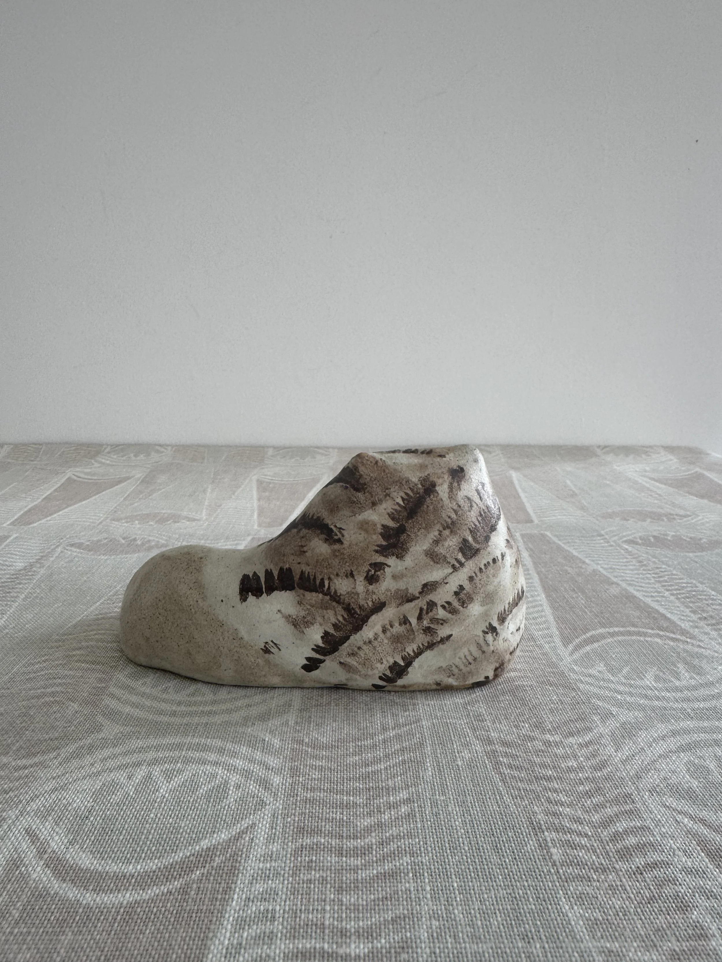 Stoneware Lions by Charlotte Salt