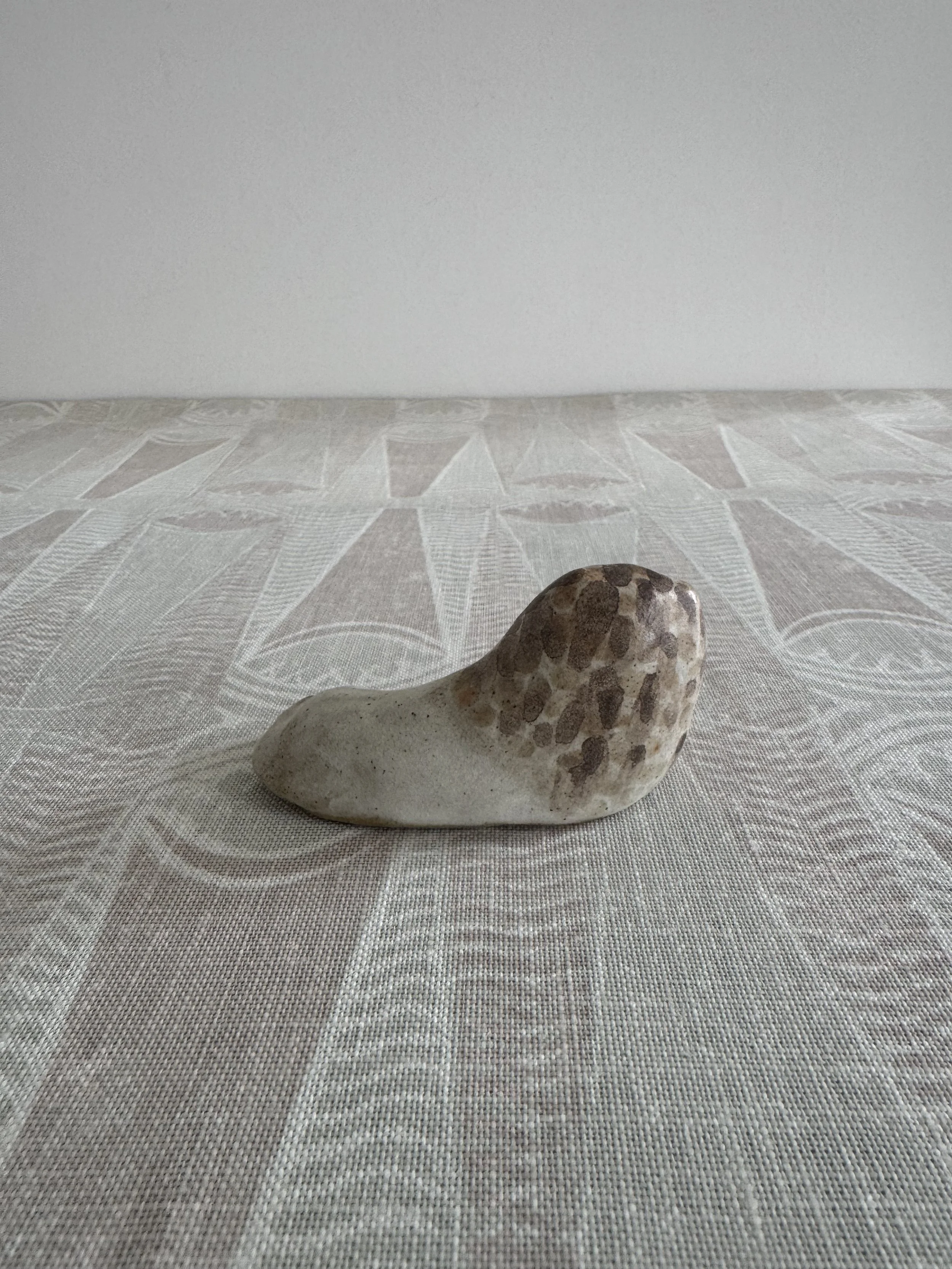 Stoneware Lions by Charlotte Salt