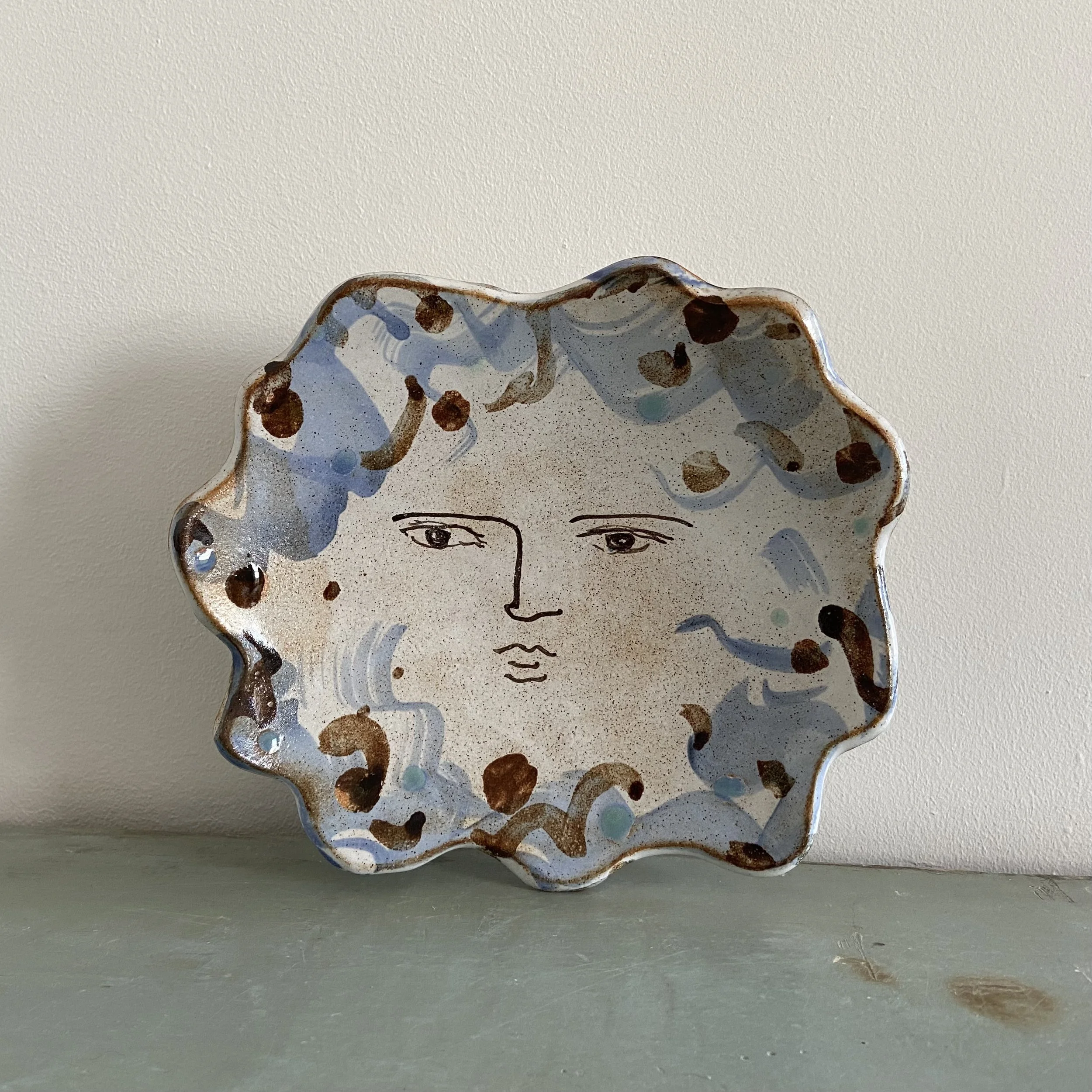 Ceramic bobble footed bowl by Charlotte Salt