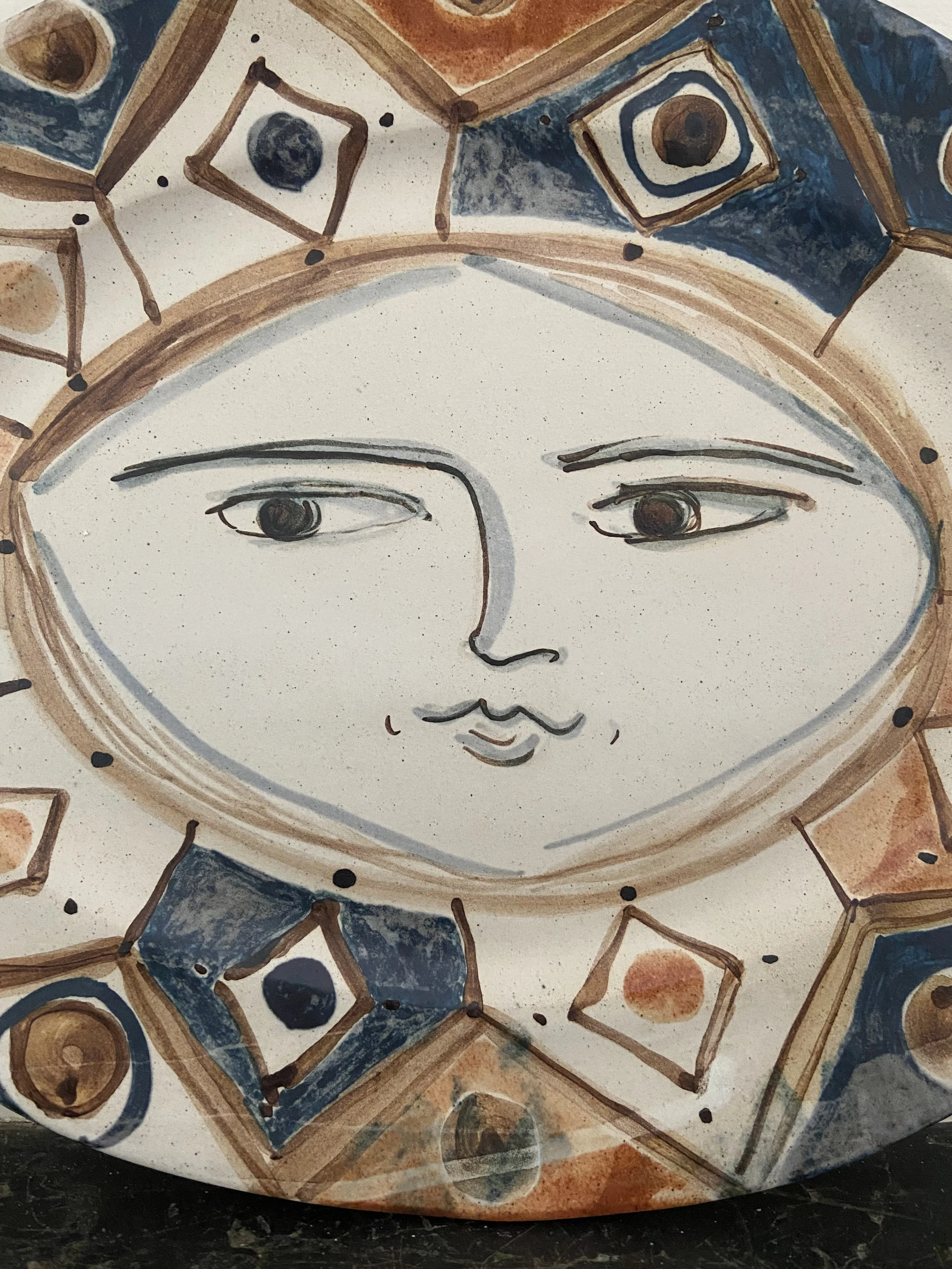 handmade stoneware plates by Charlotte Salt