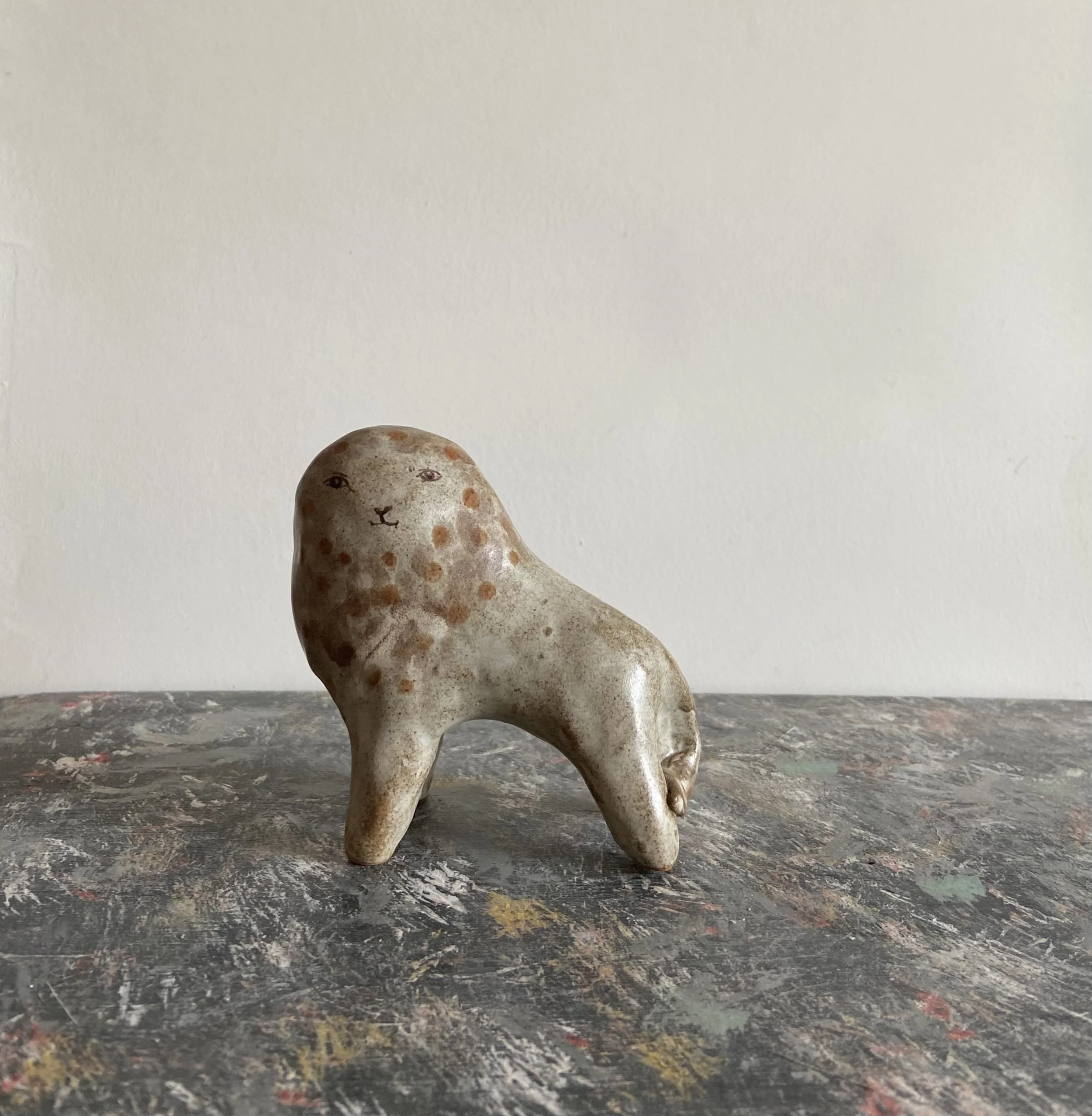 Small Standing Lion