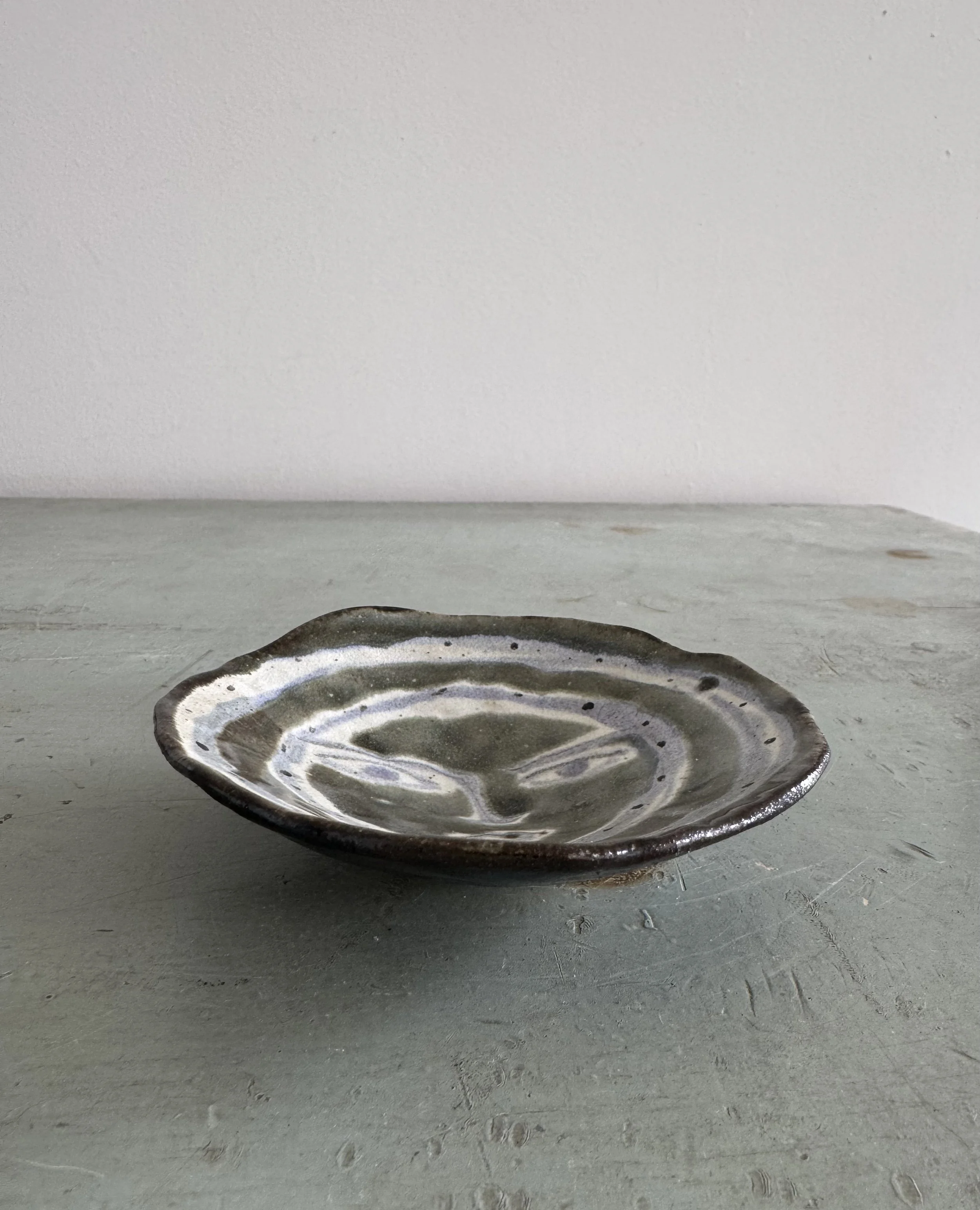 Pinched ceramic trinket dishes by Charlotte Salt