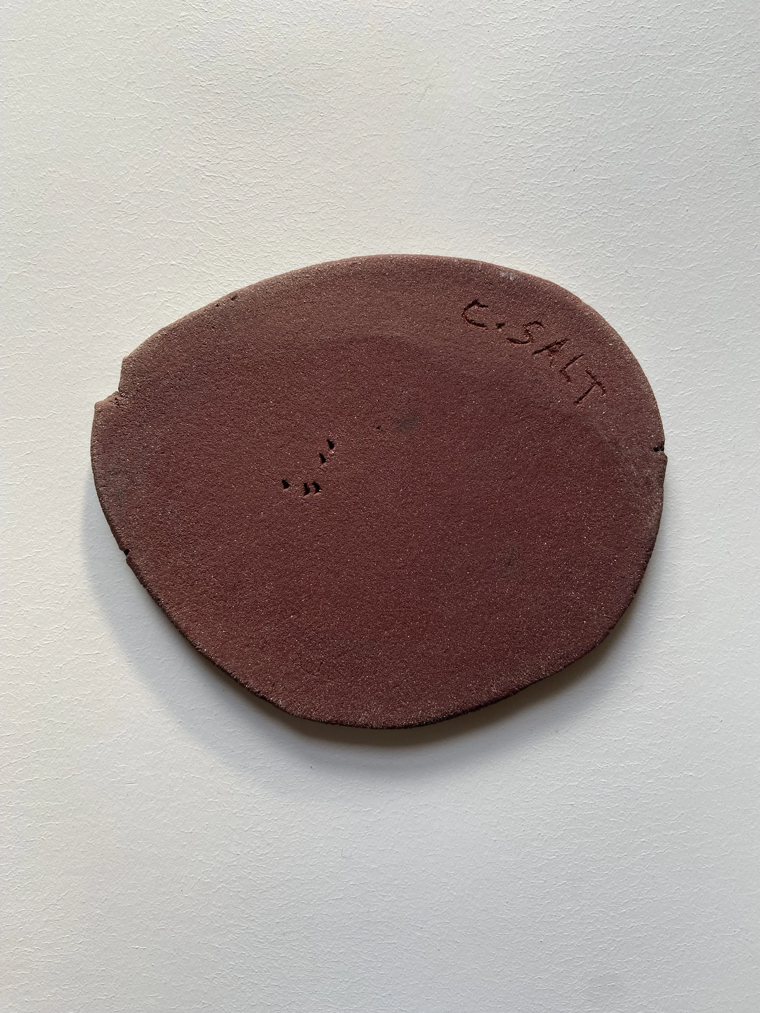 lion face tile by Charlotte Salt