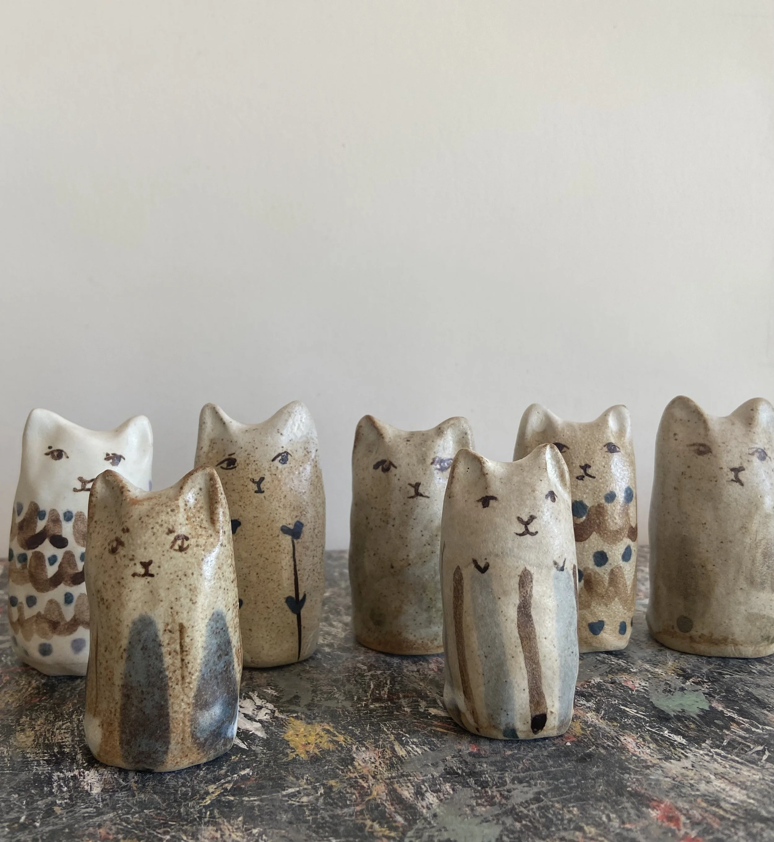 Small Cat Character Selection - Seconds and Odd Ones Clearance