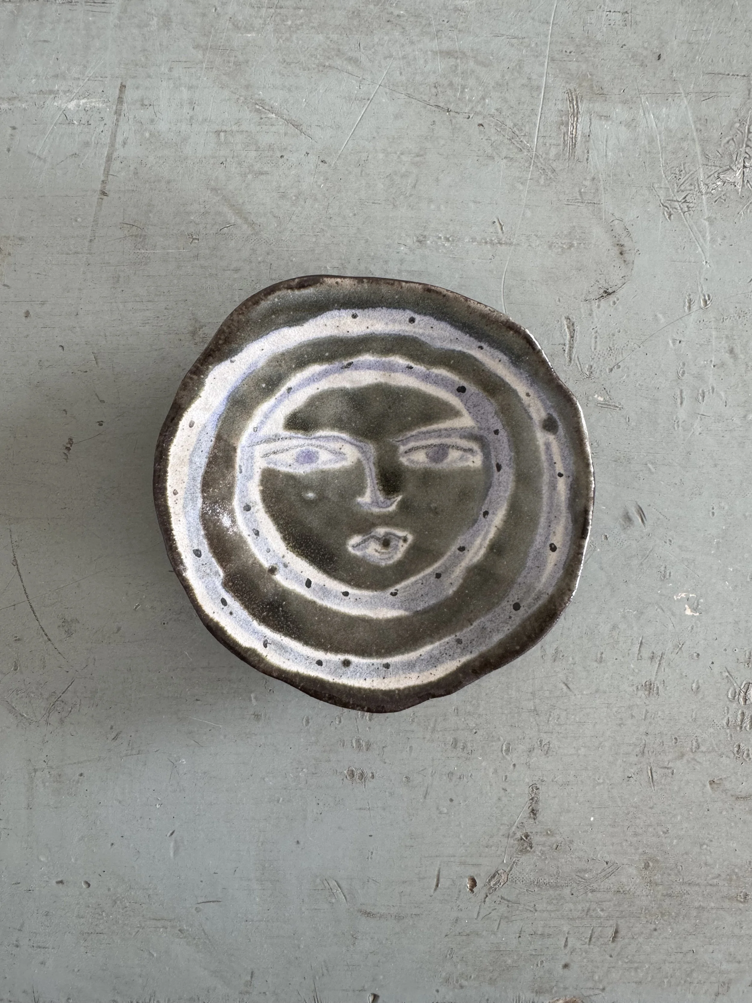 Pinched ceramic trinket dishes by Charlotte Salt