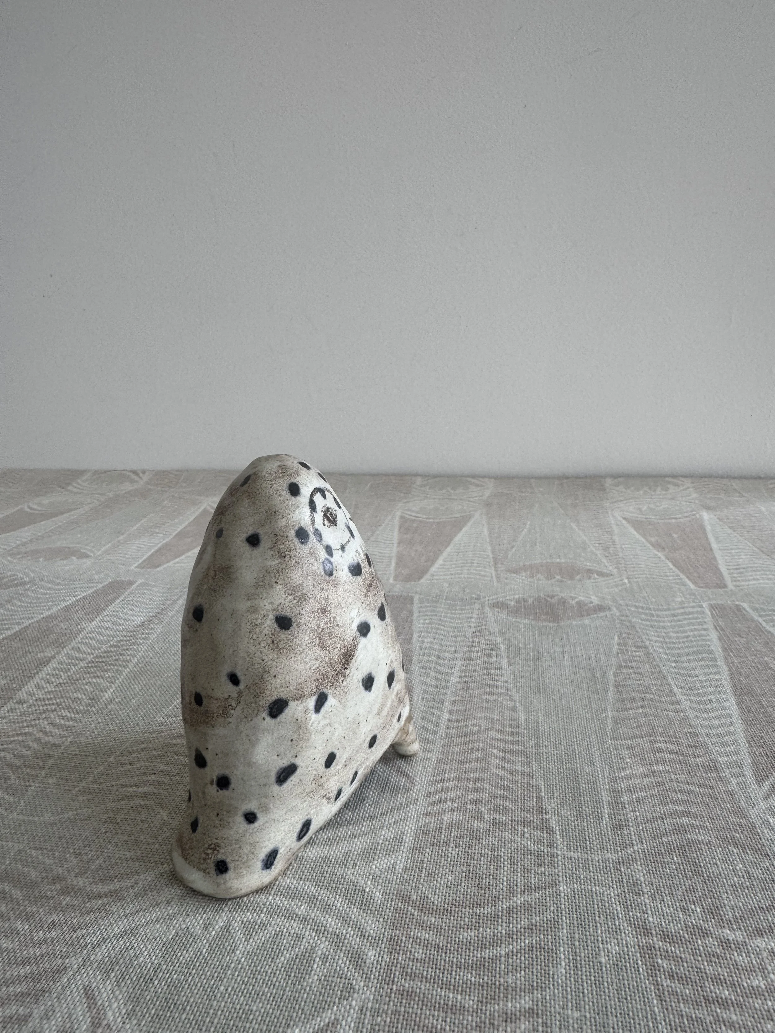 ceramic owl by Charlotte Salt