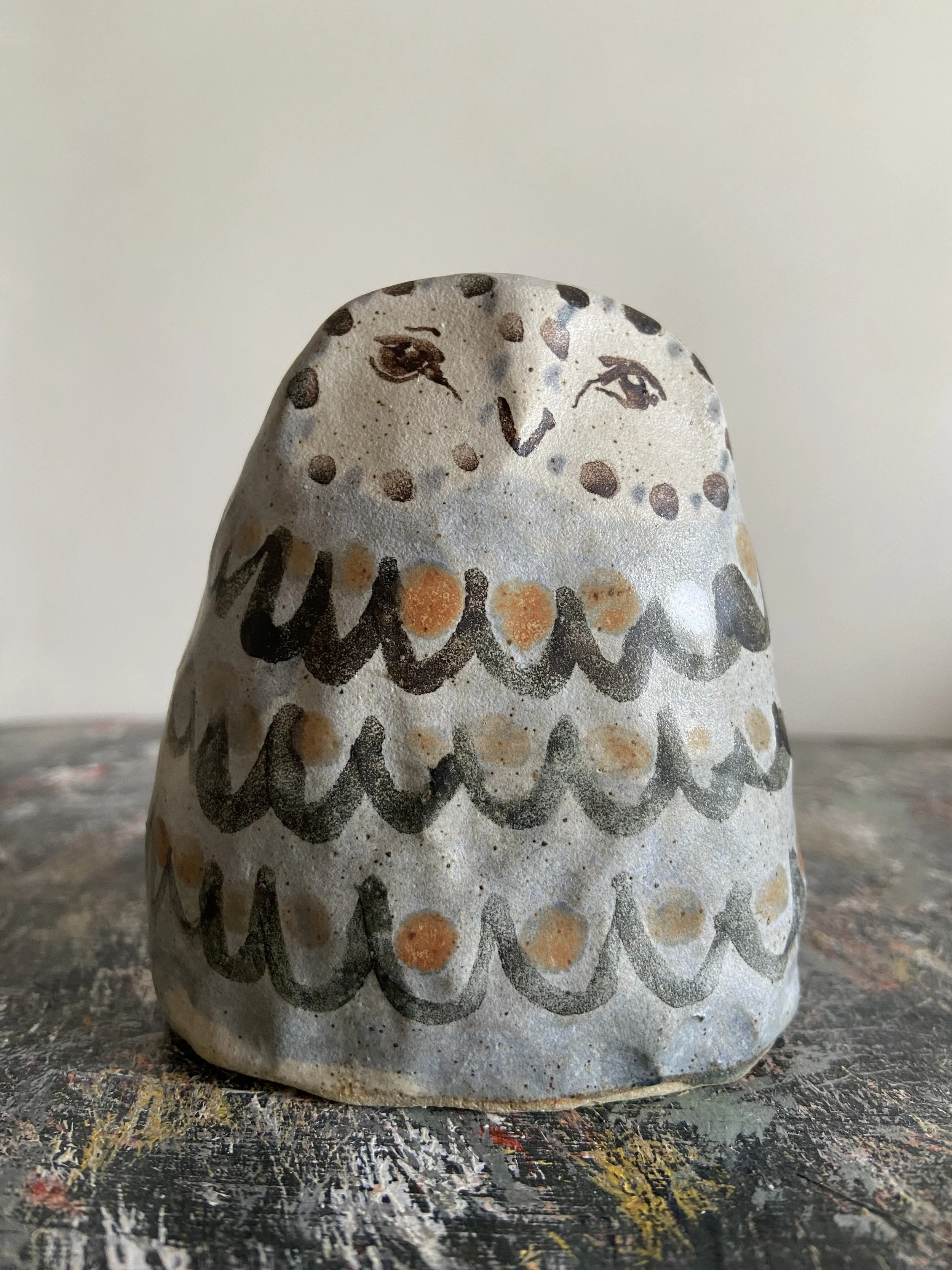 Ceramic Owls  by Charlotte Salt