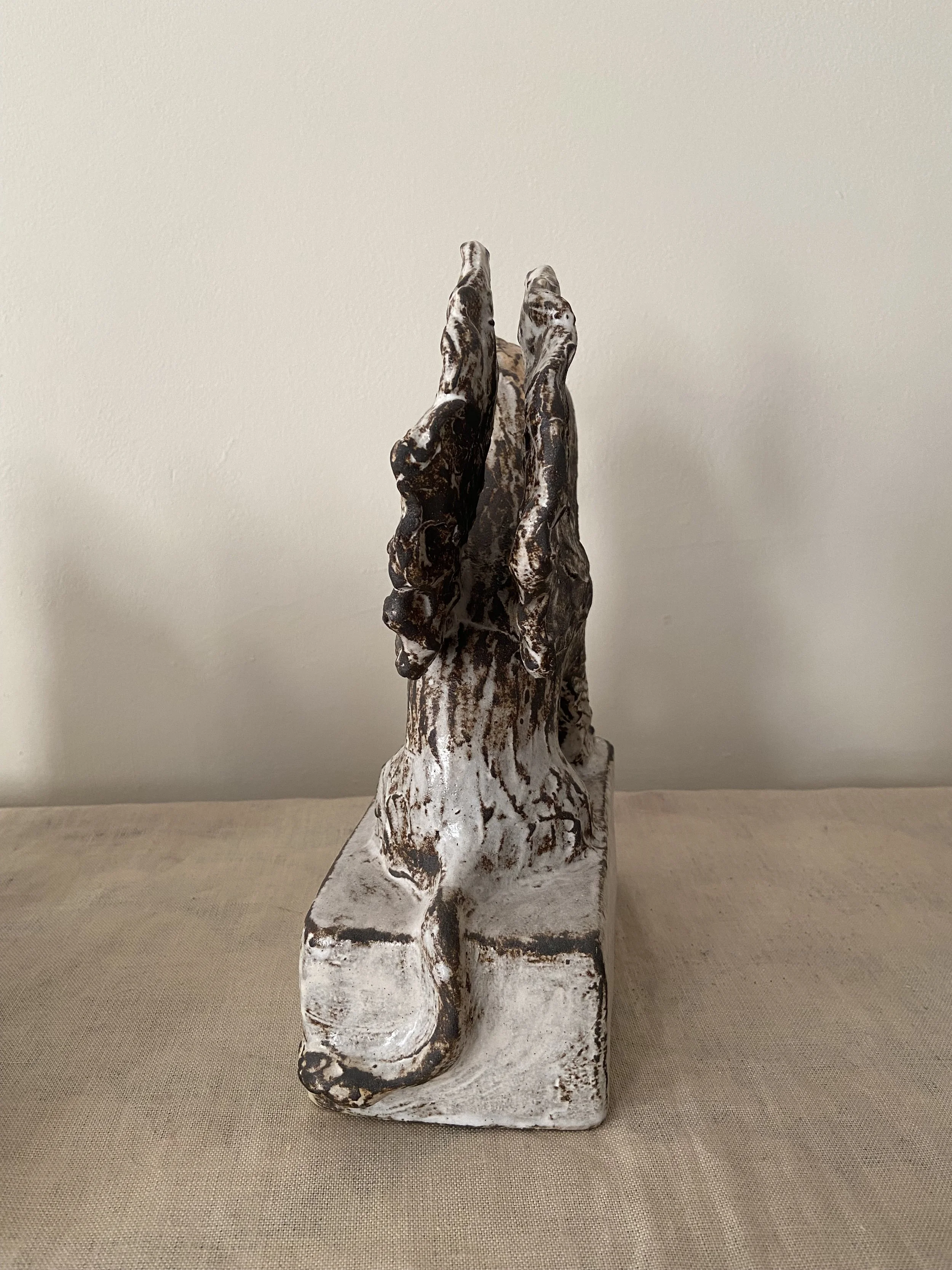 handmade ceramic sculpture  by Charlotte Salt