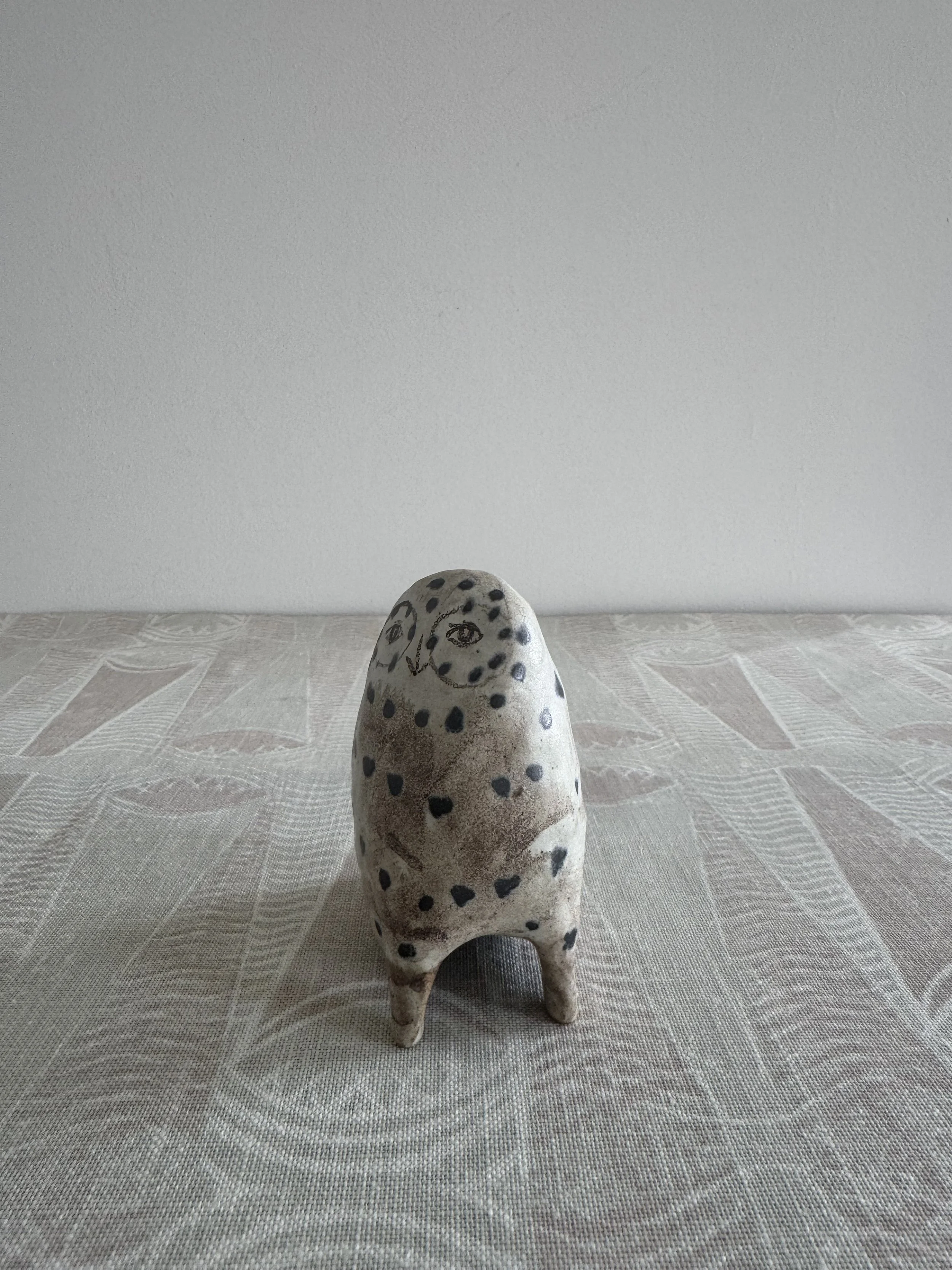 ceramic owl by Charlotte Salt