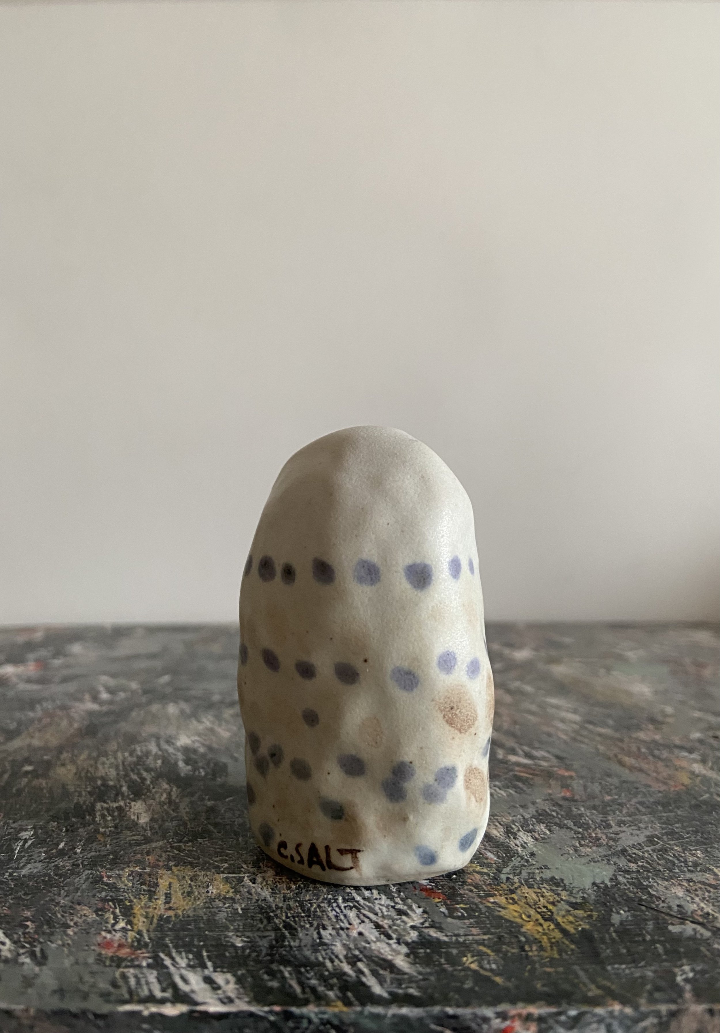 Ceramic owls by Charlotte Salt