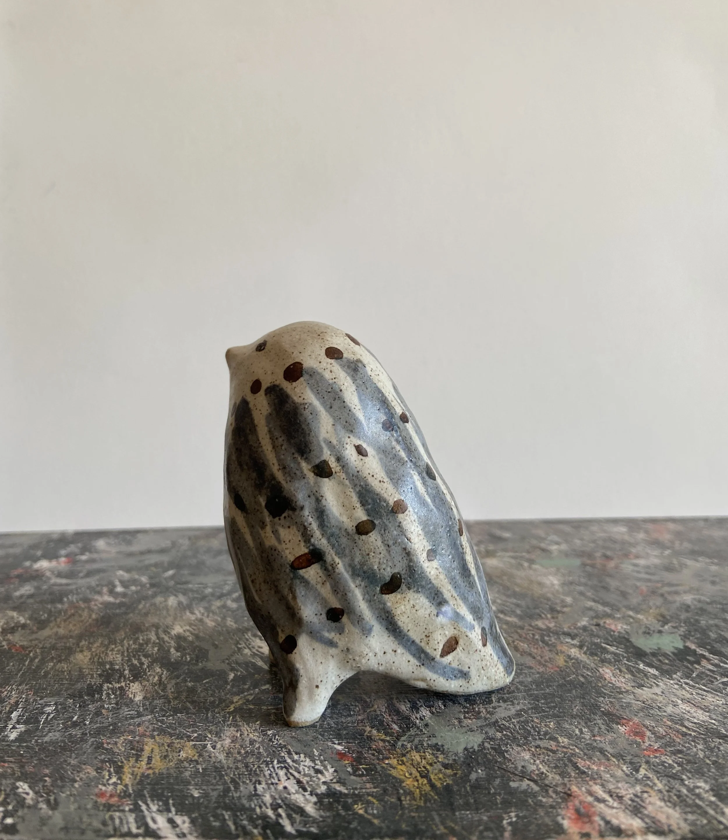 Handmade ceramic birds by Charlotte Salt