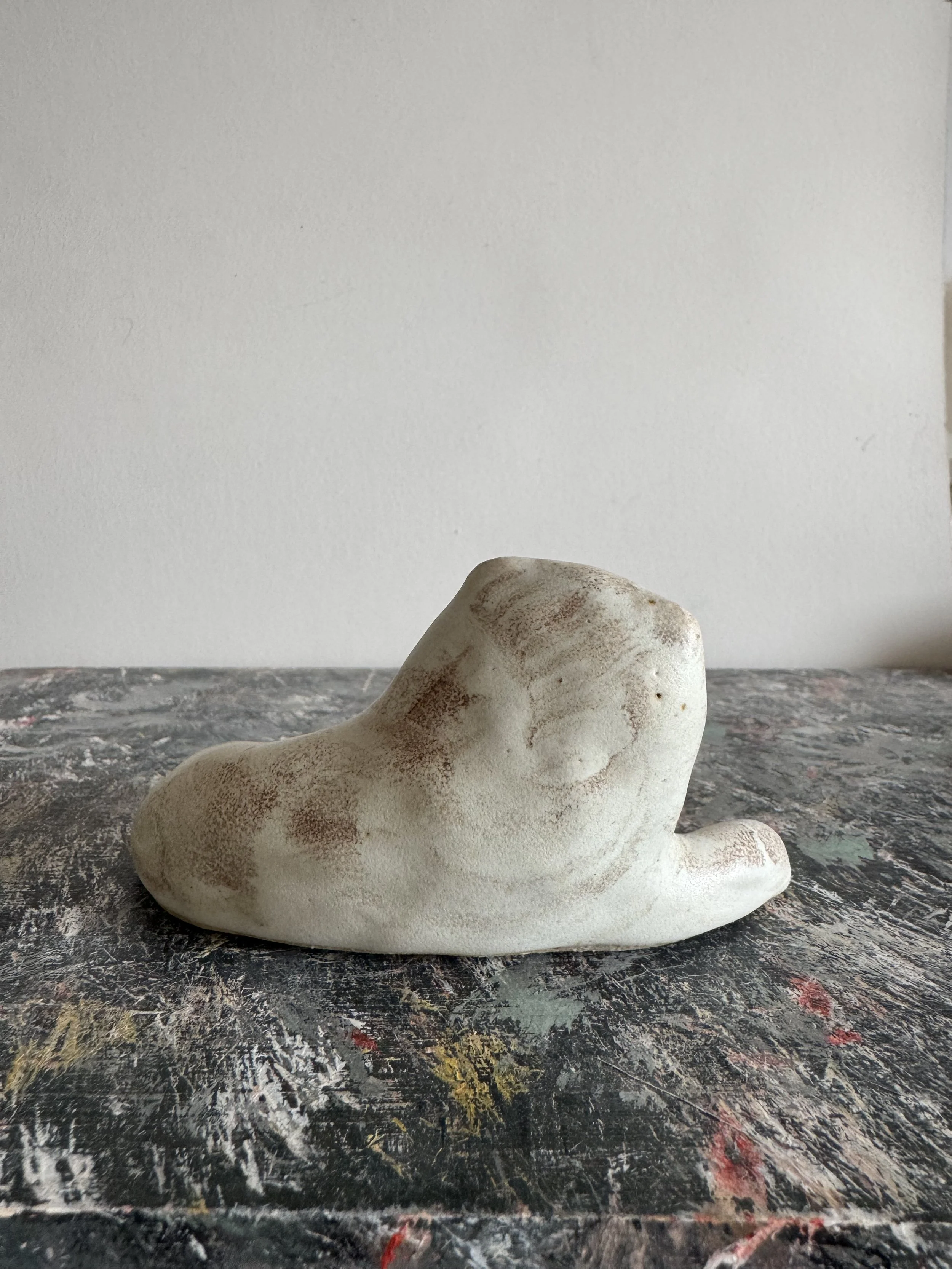 Ceramic Lions by Charlotte Salt